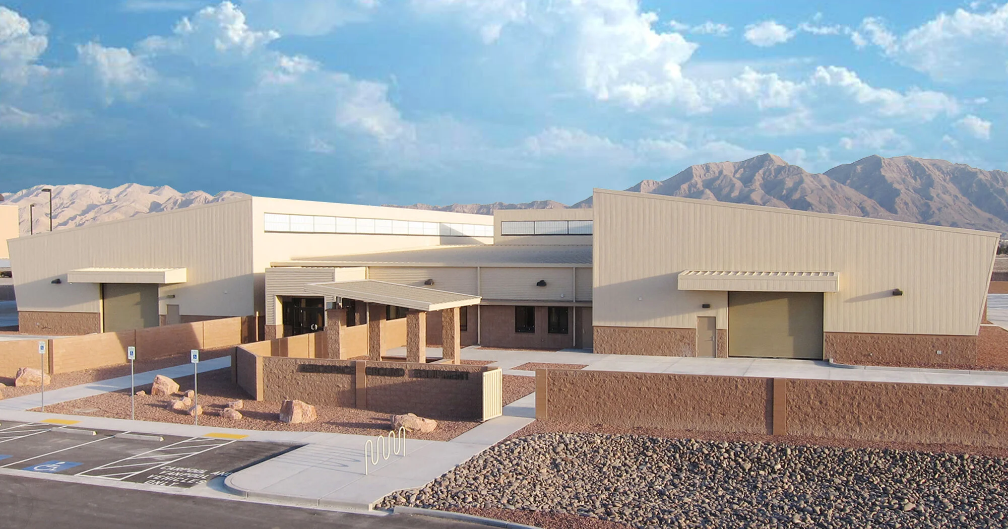 F35A AGE Facility Building - Nellis AFB