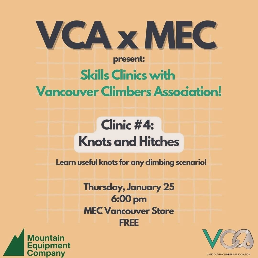 Gym to Crag #4: Knots and Hitches

Hello all! We are back for our first clinic for the new year! Join us for a casual, informative knot &amp; hitch workshop. Learn and practice a variety of knots &amp; hitches from experienced climbers. 

Participant
