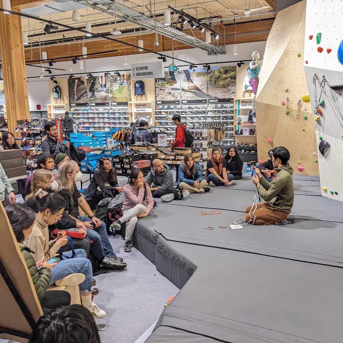 Had a blast at our anchor building clinic last night! Stay tuned for the next one 👀 Support our work by signing up to become a member, link in bio!

Thanks @mec for having us! 💚