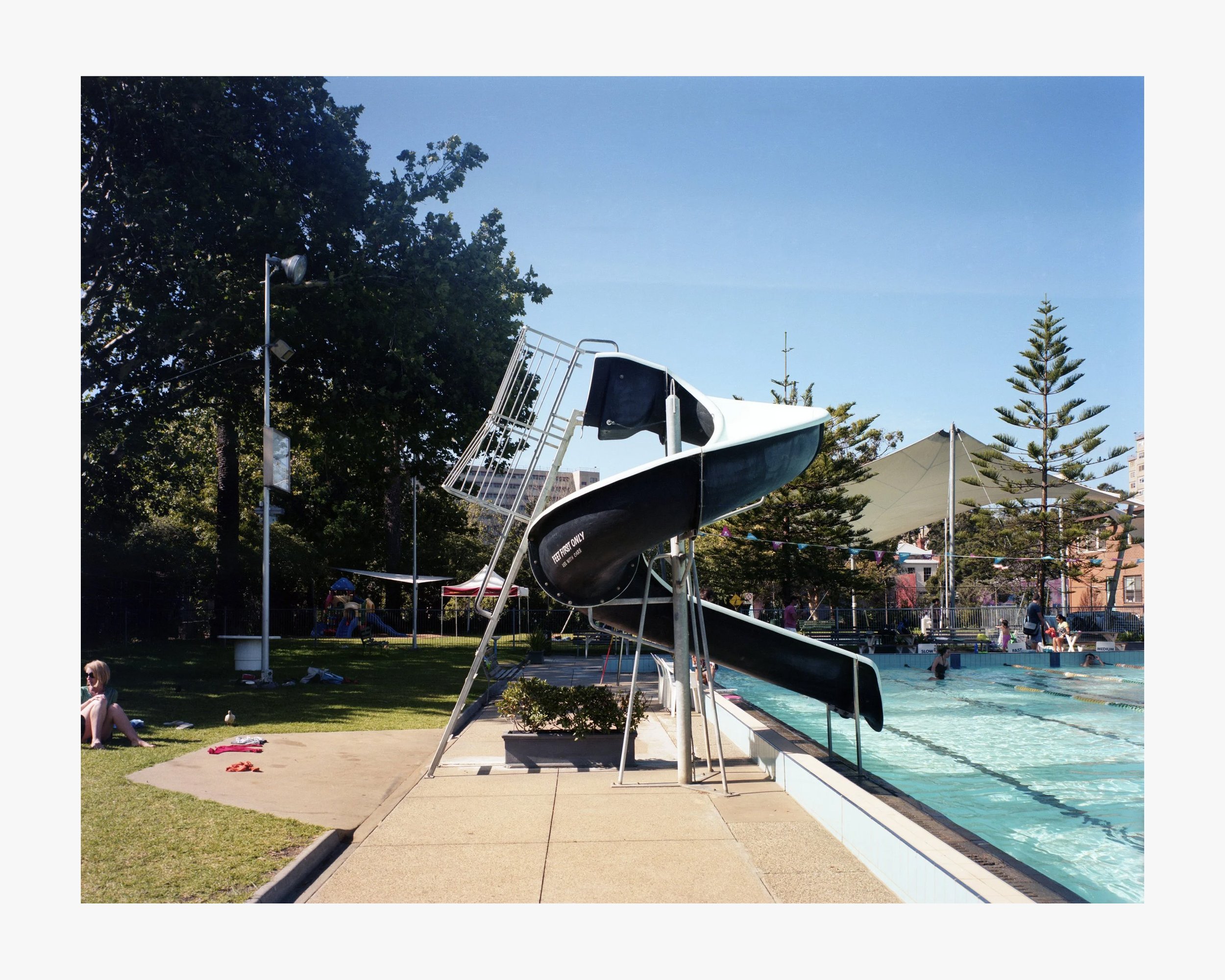  Feet First Only  2007  chromogenic print  101.6 x 127 cm   
Exhibitions 2008 Art Space, Meyers Place, Melbourne