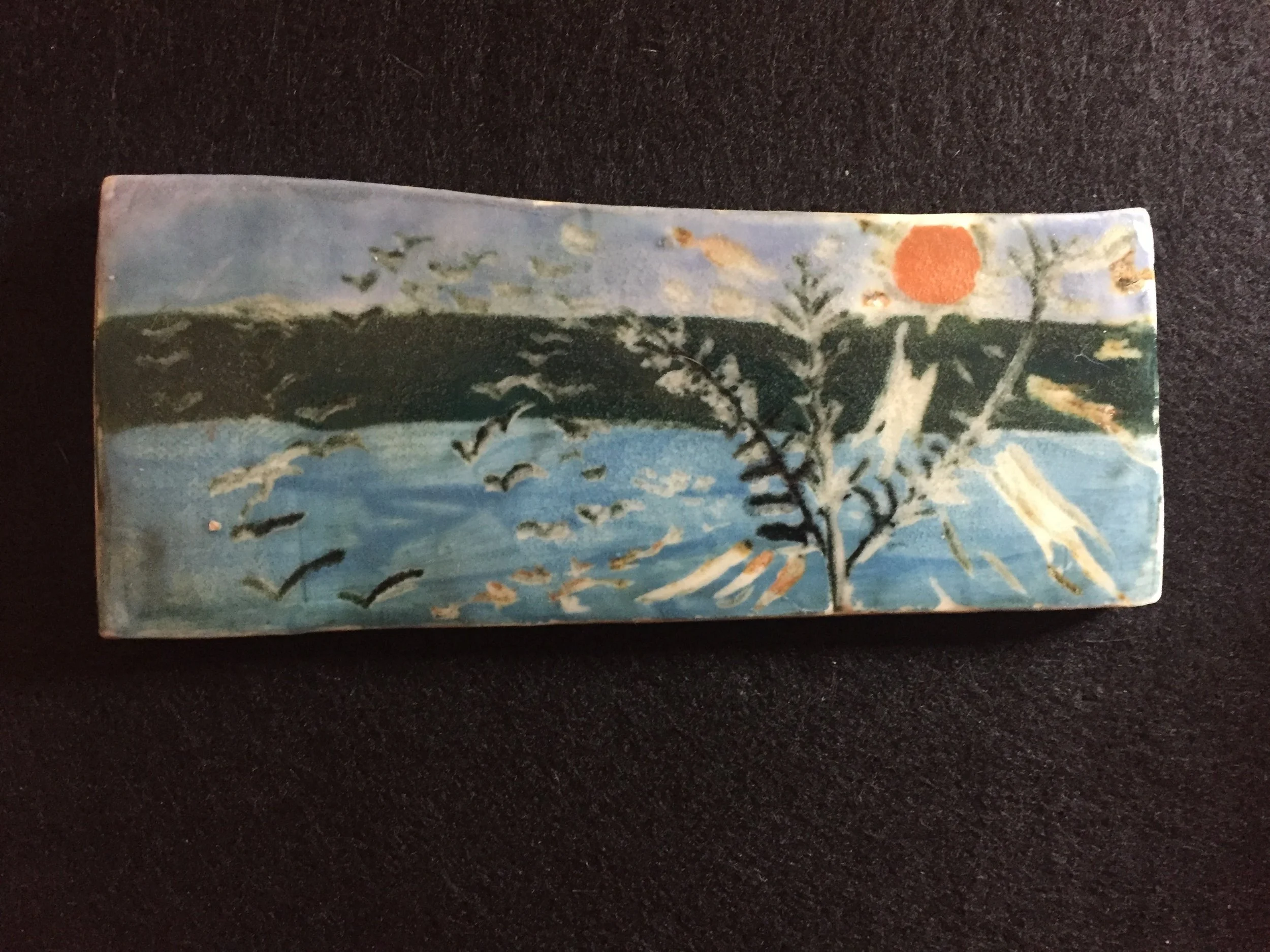 "Long Lake" 2019’s, Porcelain ceramic tile
