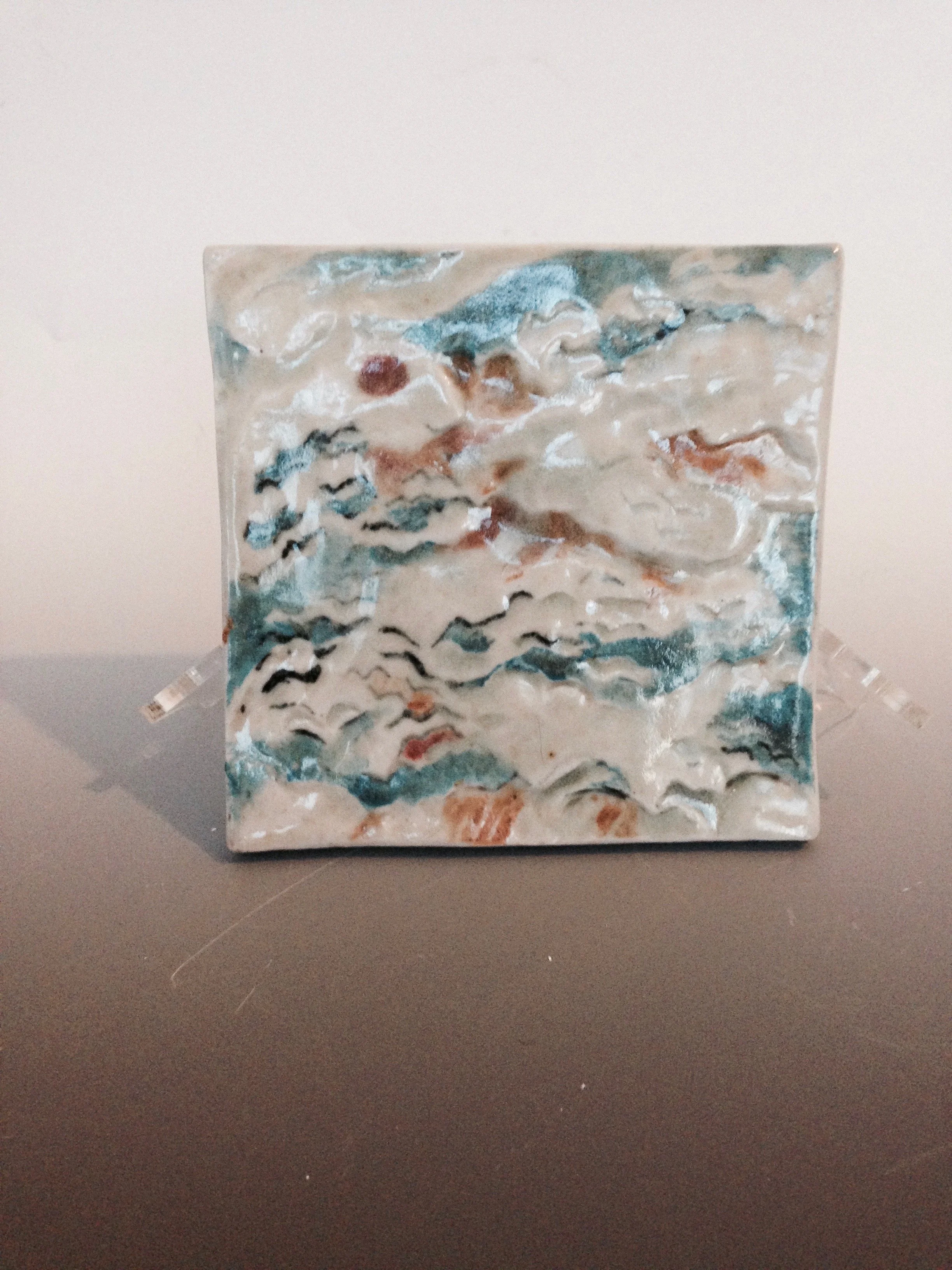 "Out In the Universe" 2019, Porcelain tile