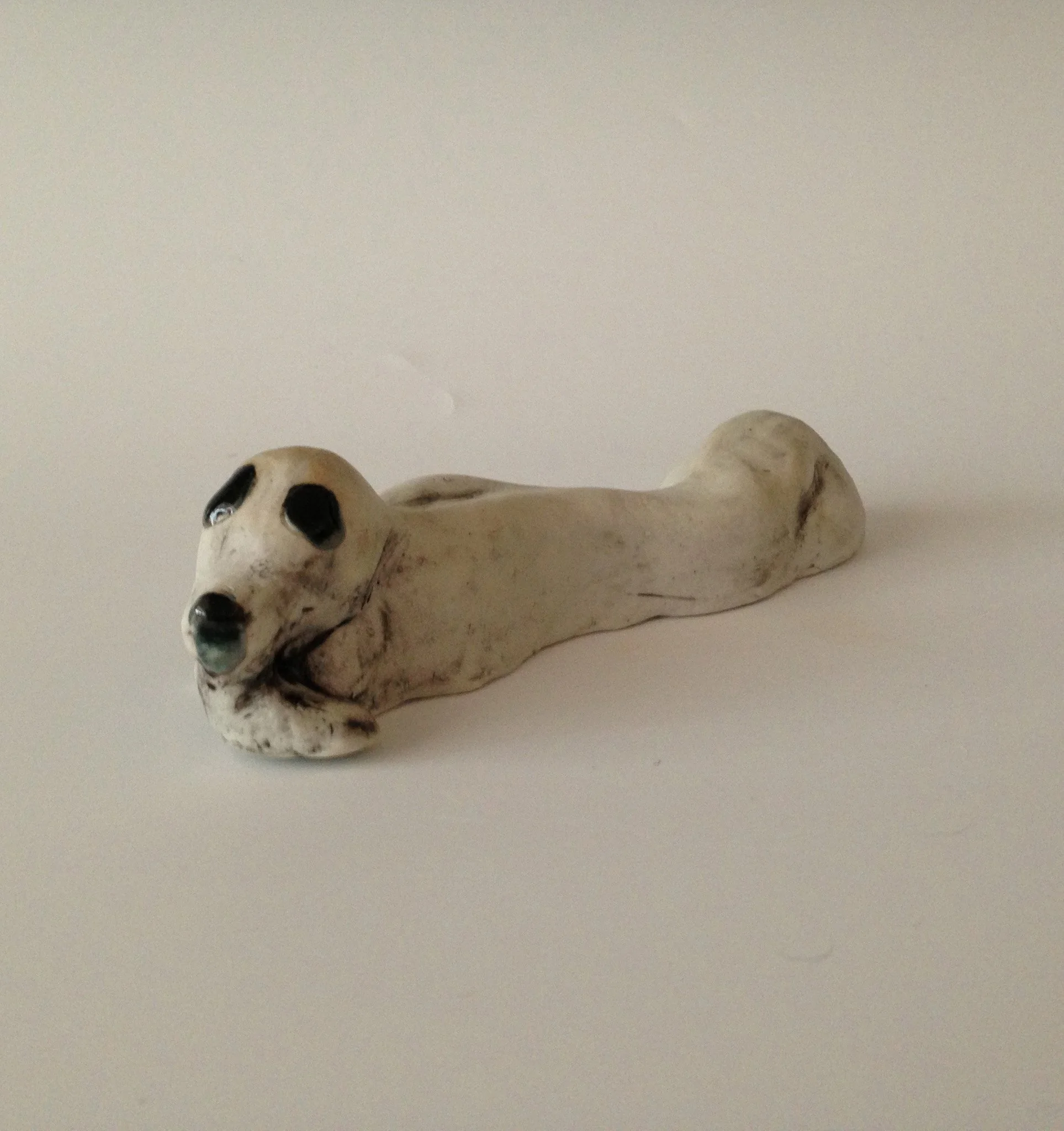 "Seal" 2018, Ceramic porcelain sculpture 