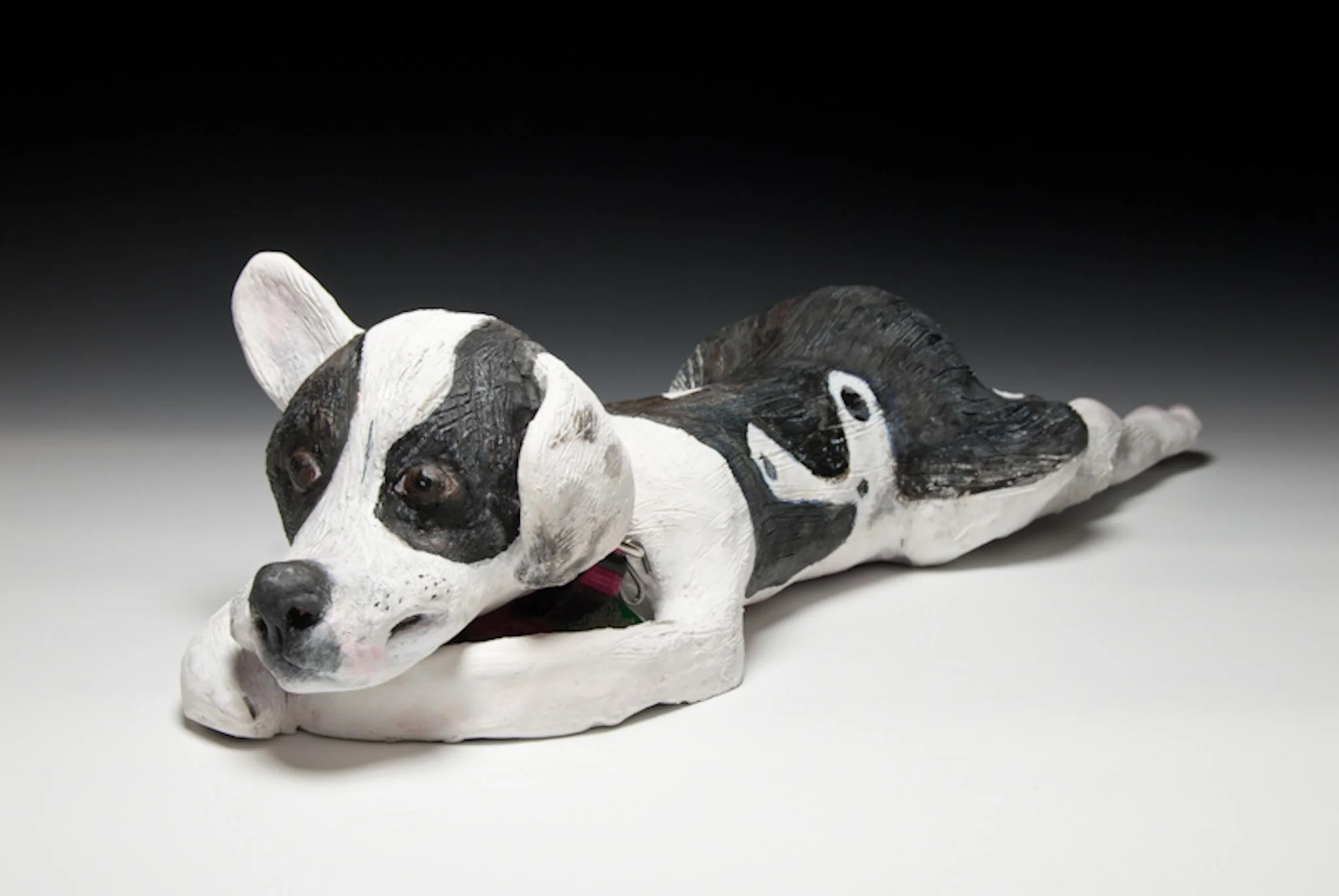 "Reclining Lucy" 2000’s, Ceramic stoneware sculpture