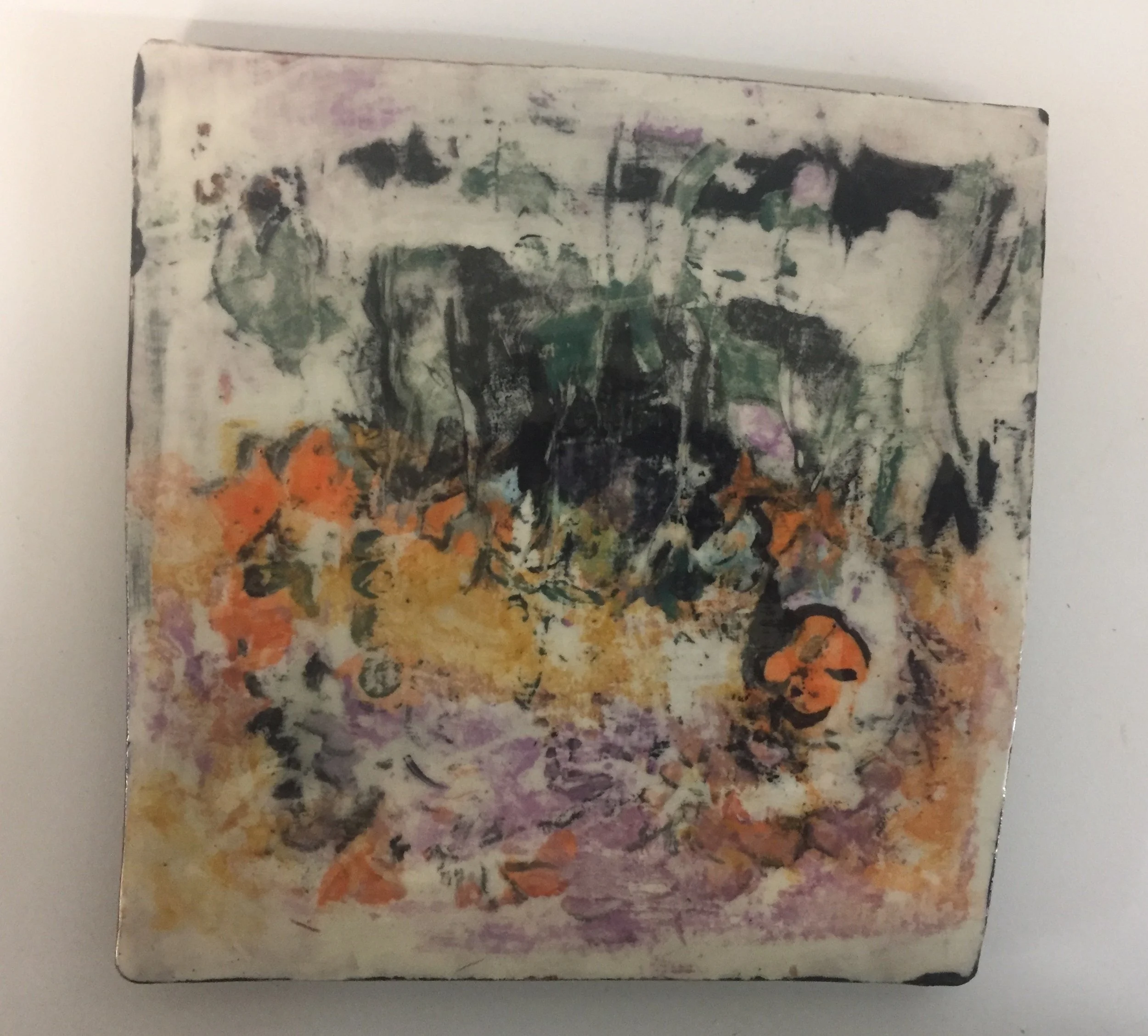 "World wind" 2020's, Porcelain handmade tile
