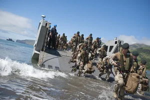 New Zealand Defence Force during training operations.