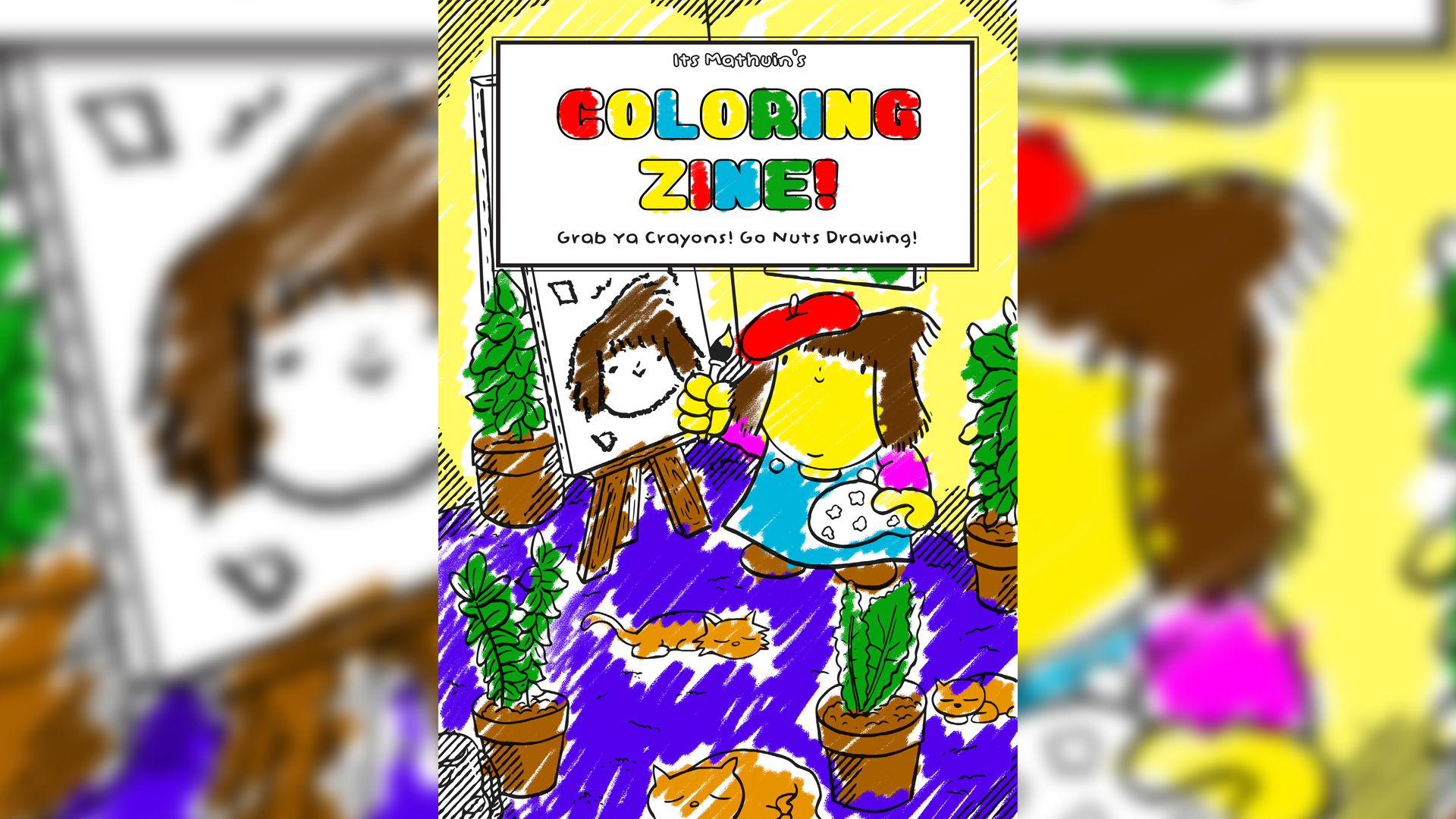 The Mathuin Coloring Zine!