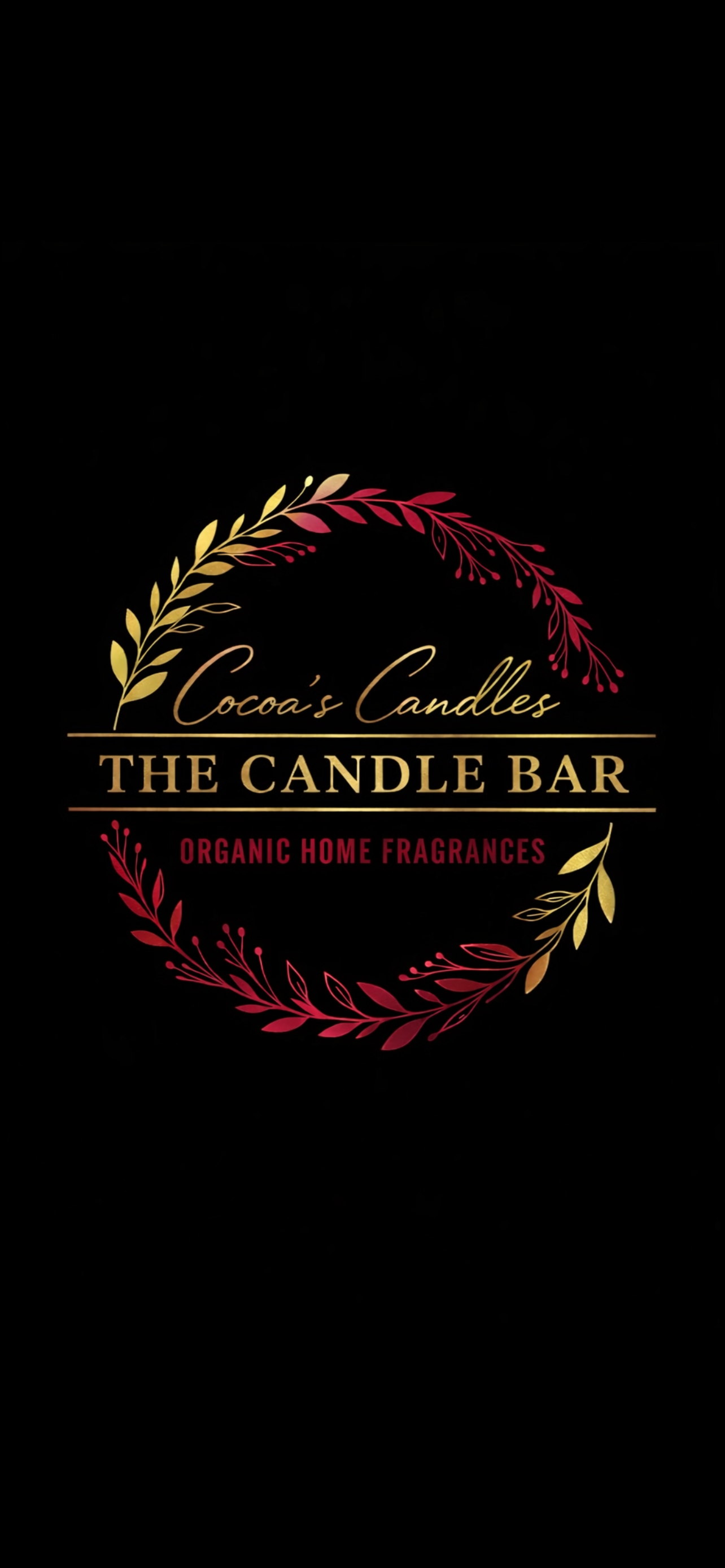 Cocoa's Candles The Candle Bar logo - organic home fragrances