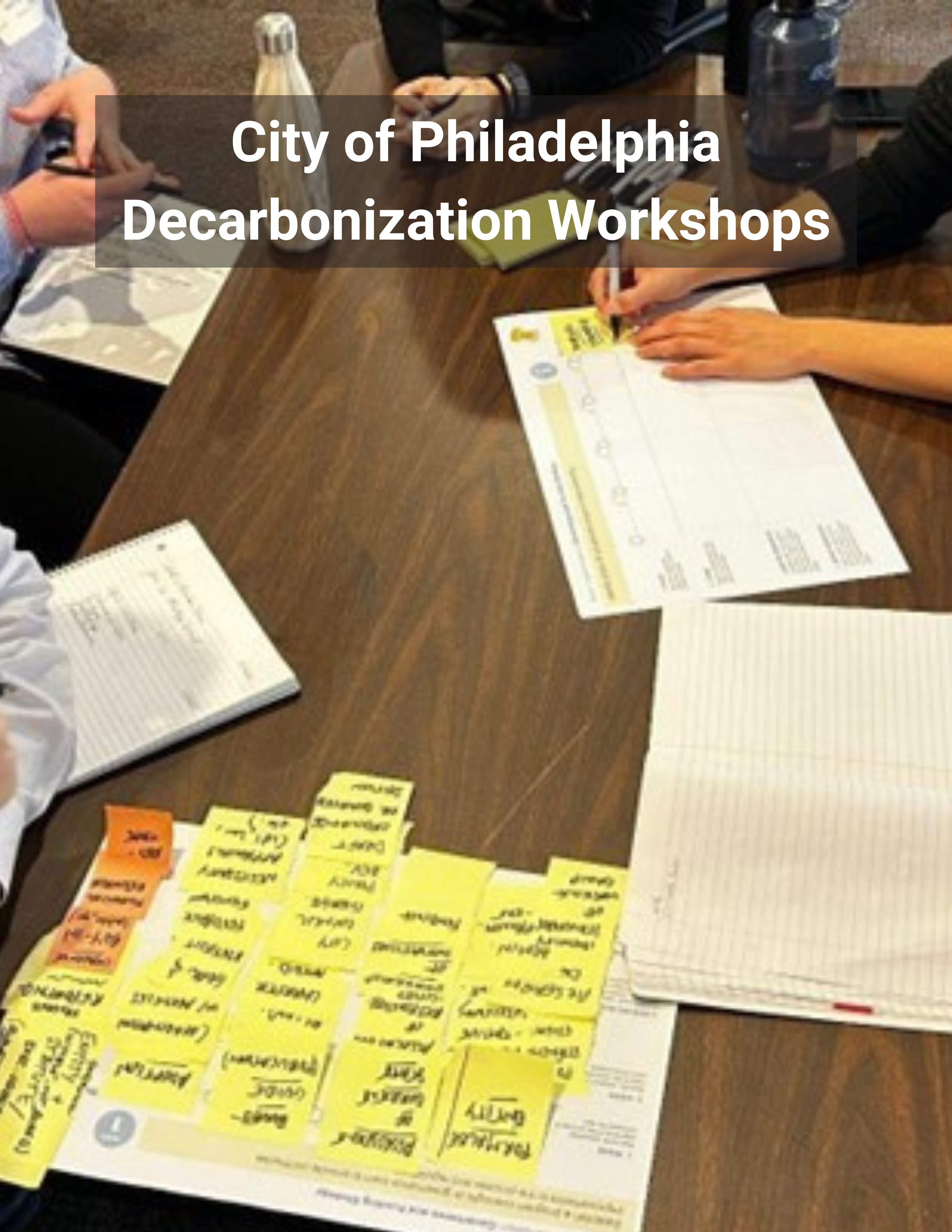 Philadelphia Decarbonization Workshops