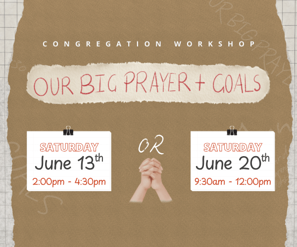 Big Prayer - Congregation Workshop #2