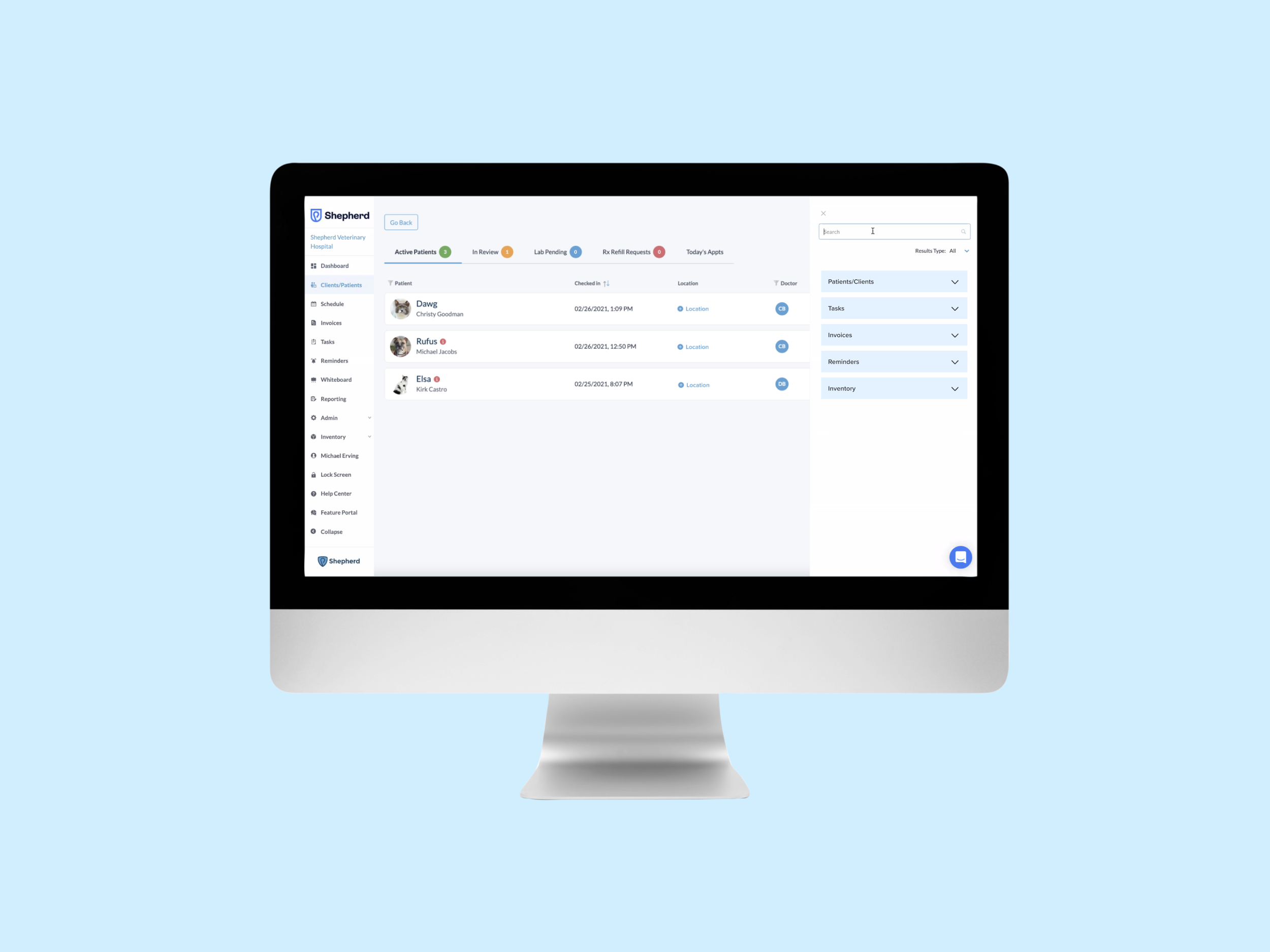 Shepherd: Search Experience