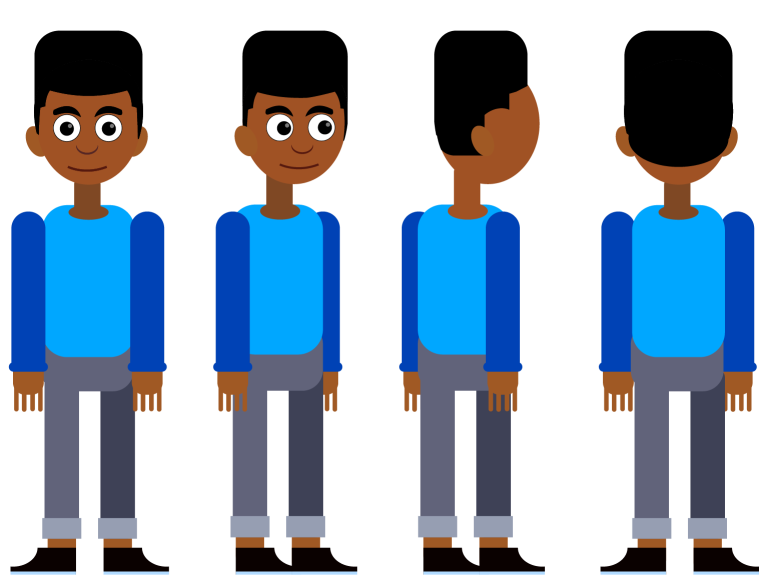 Rodney Full Color Turnaround