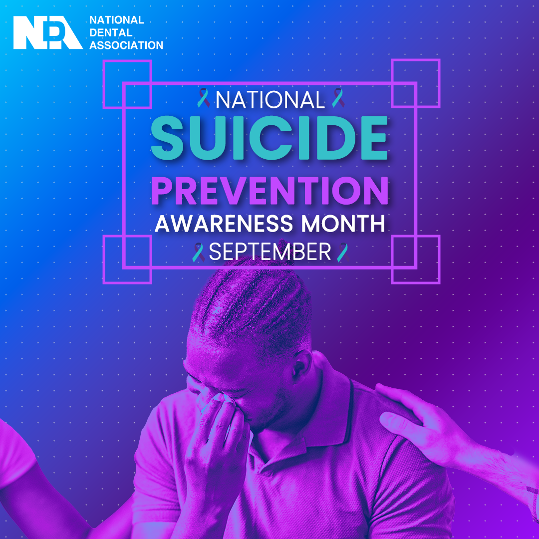 Social media graphic for Suicide Prevention Awareness Month