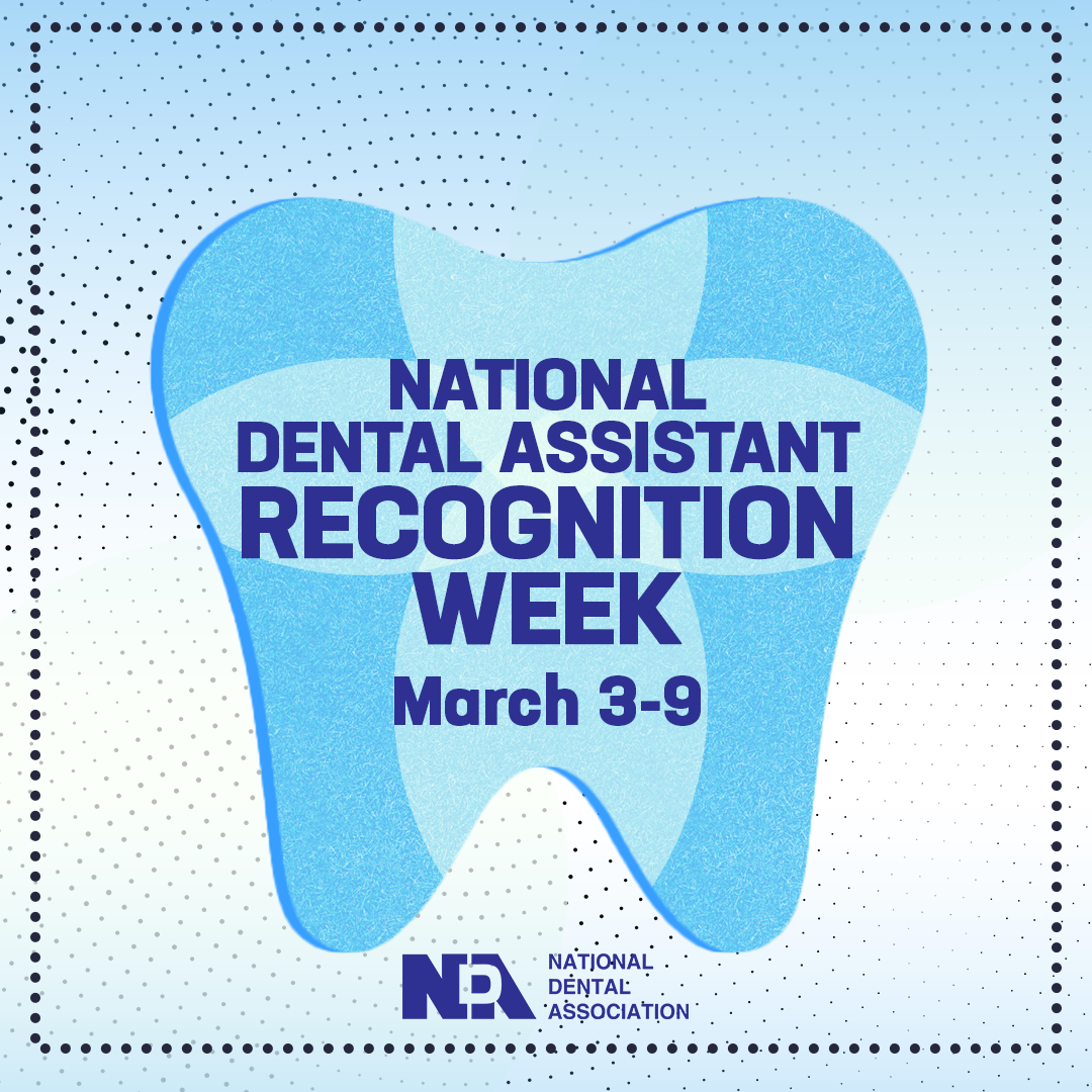 Social media graphic for Dental Assistant Recognition Week