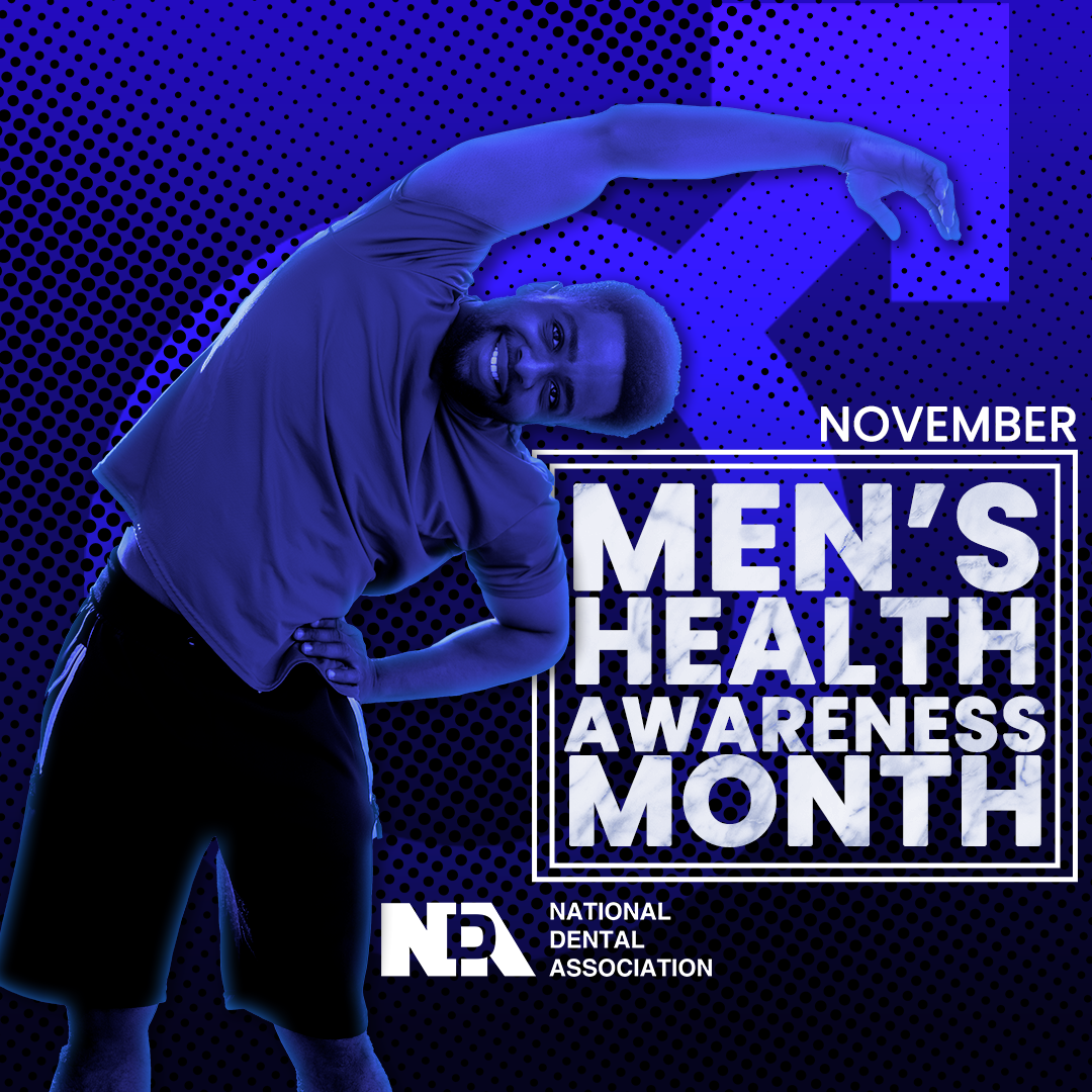 Social media graphic men's health awareness month