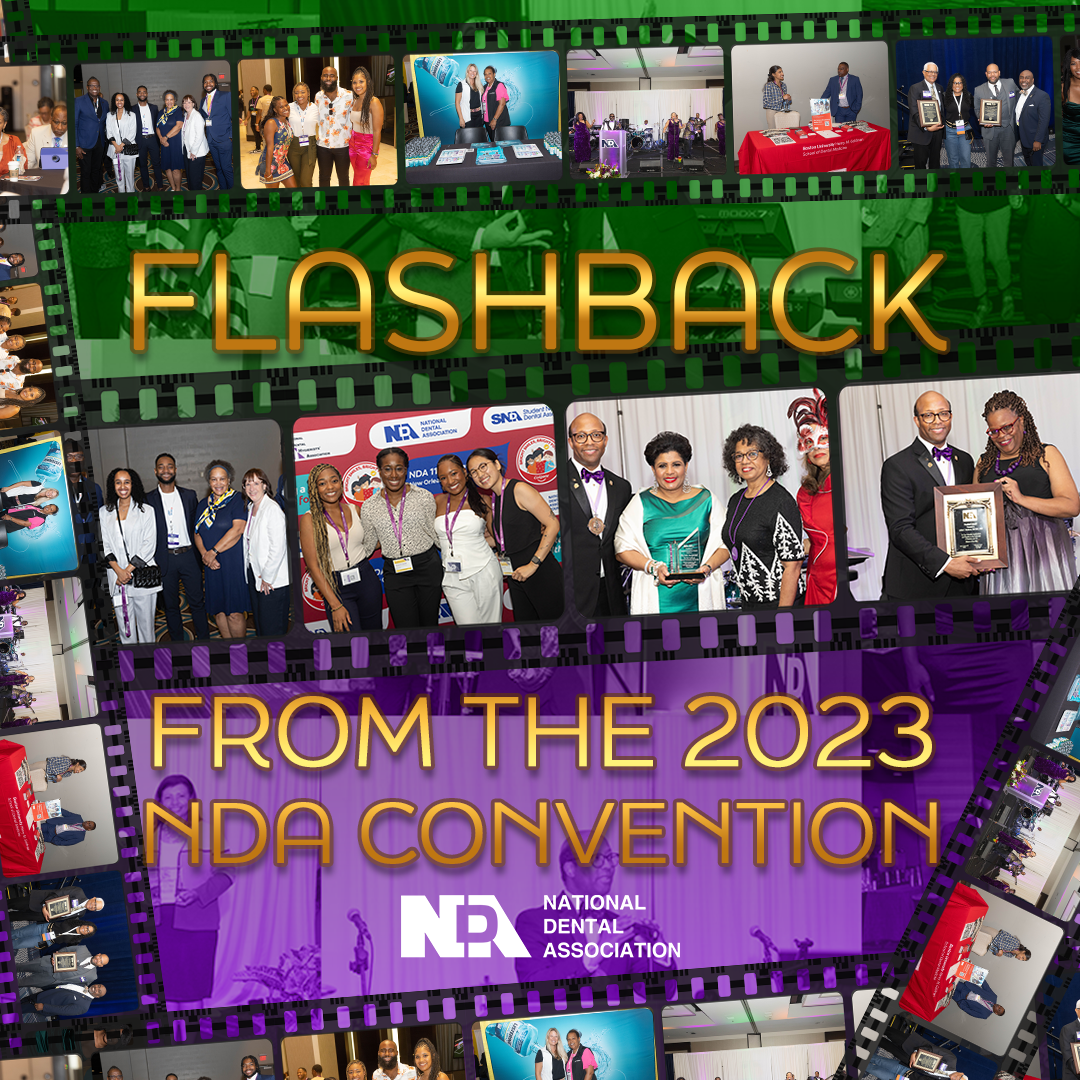 Social media graphic for NDA 2023 convention flashback post