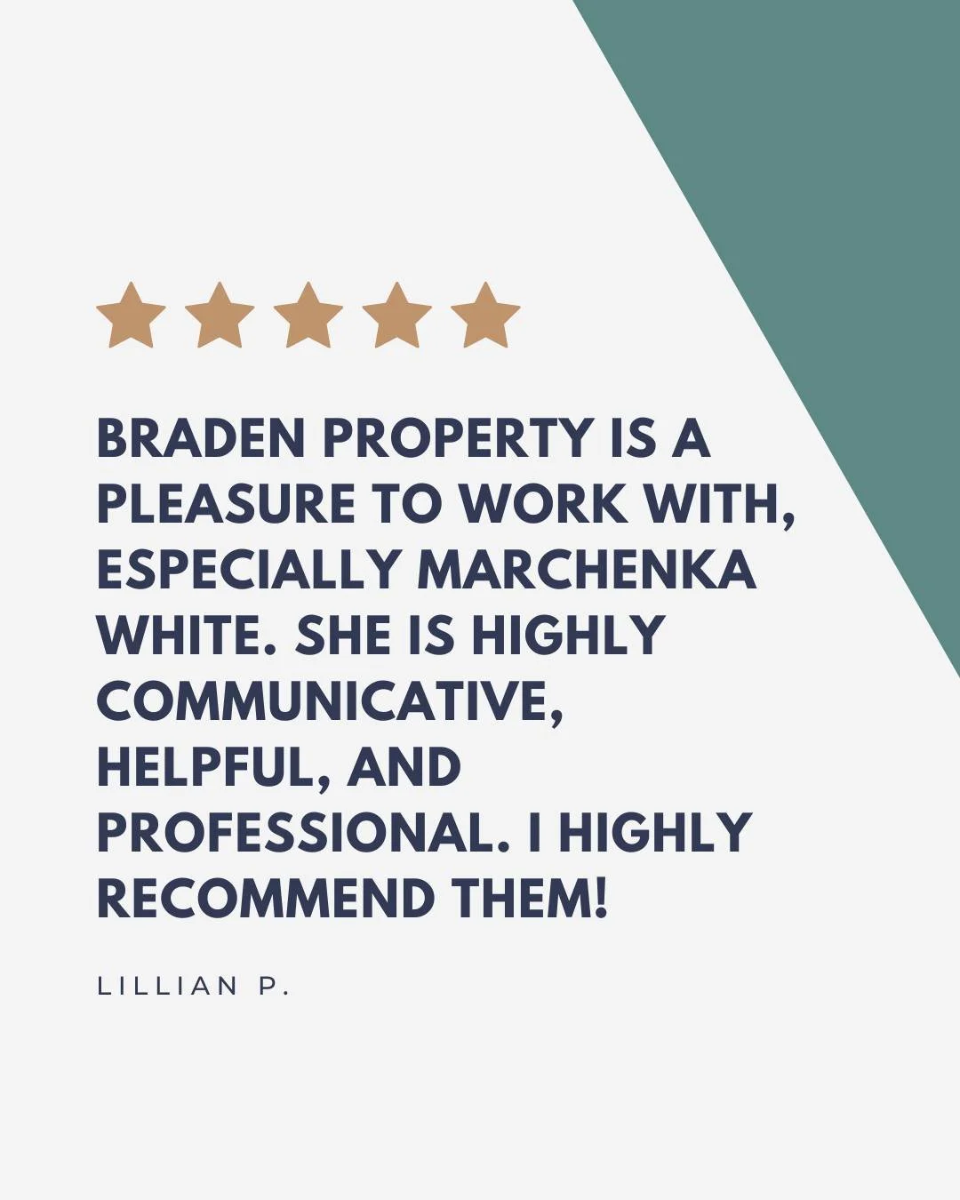 Nothing makes us smile more than hearing from our happy residents!
#cvillelocal #cvillerealestateagent #bradenpropertymanagement #BPMTeam