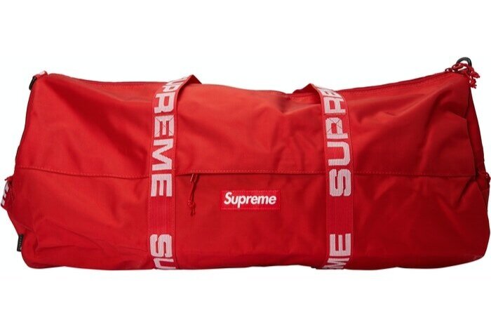 Supreme, Bags, Supreme Duffle Bag Ss9 Red