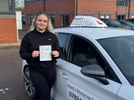 Driving Student passing their test