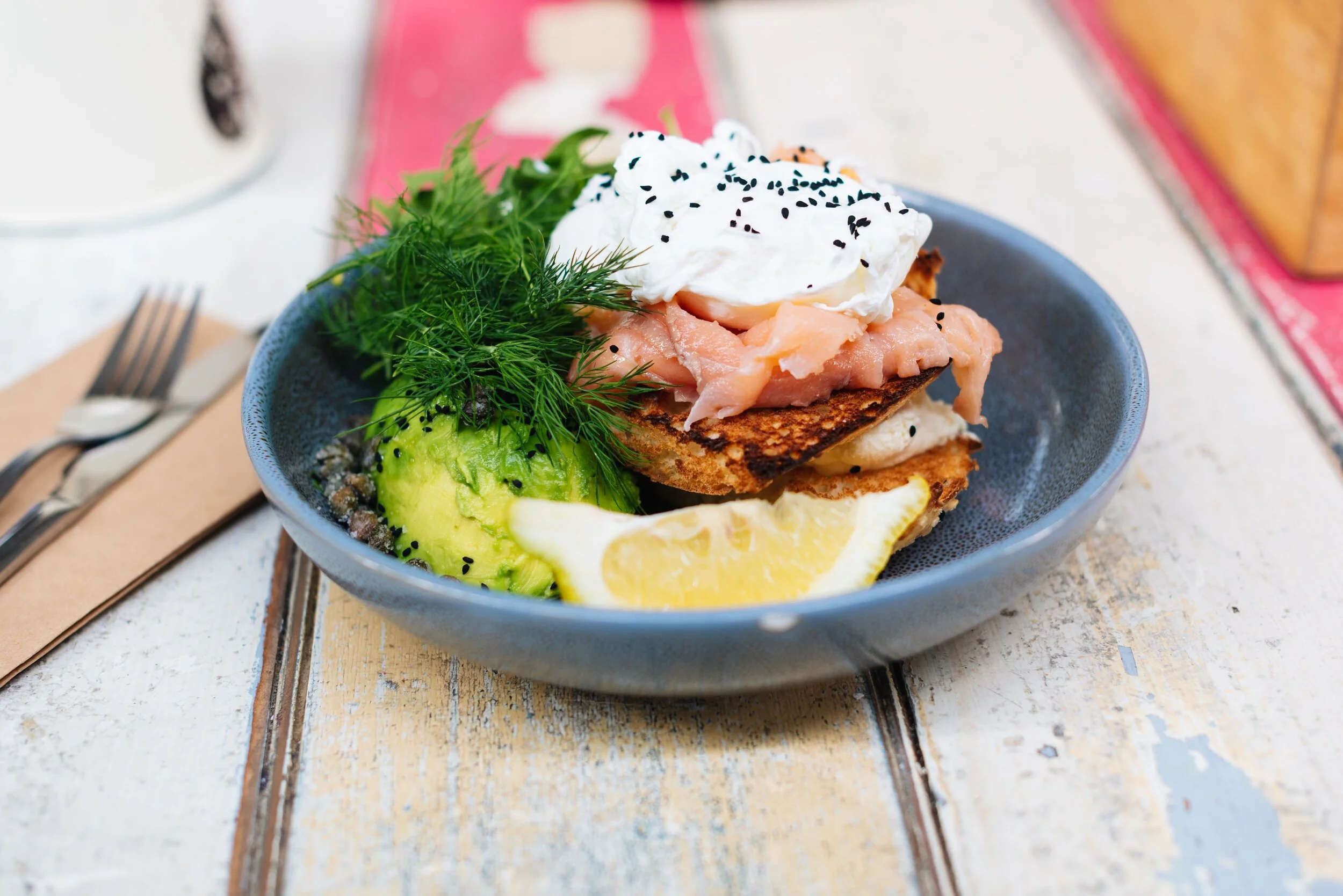 Healthy Avocado Toast with Smoked Salmon
