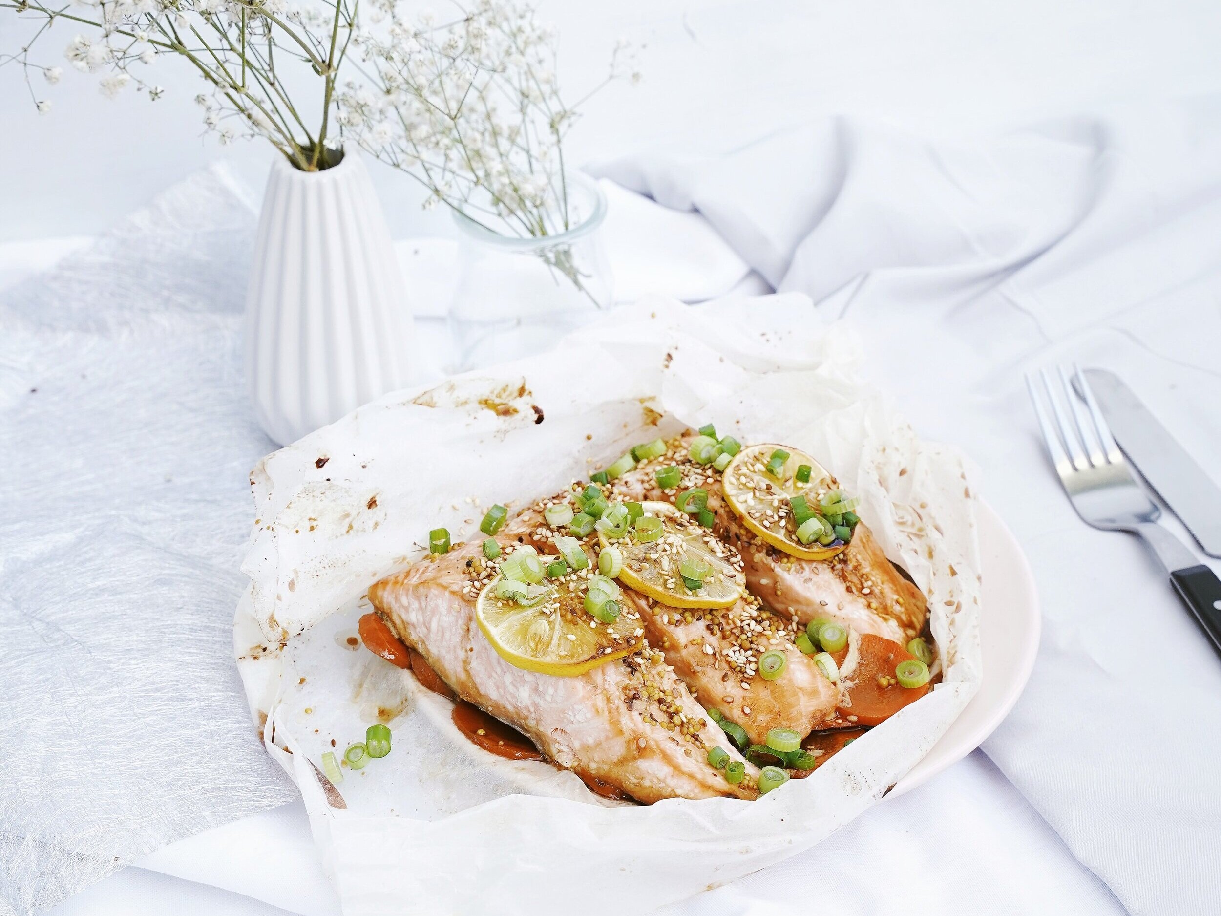 Lemon Dill Baked Salmon
