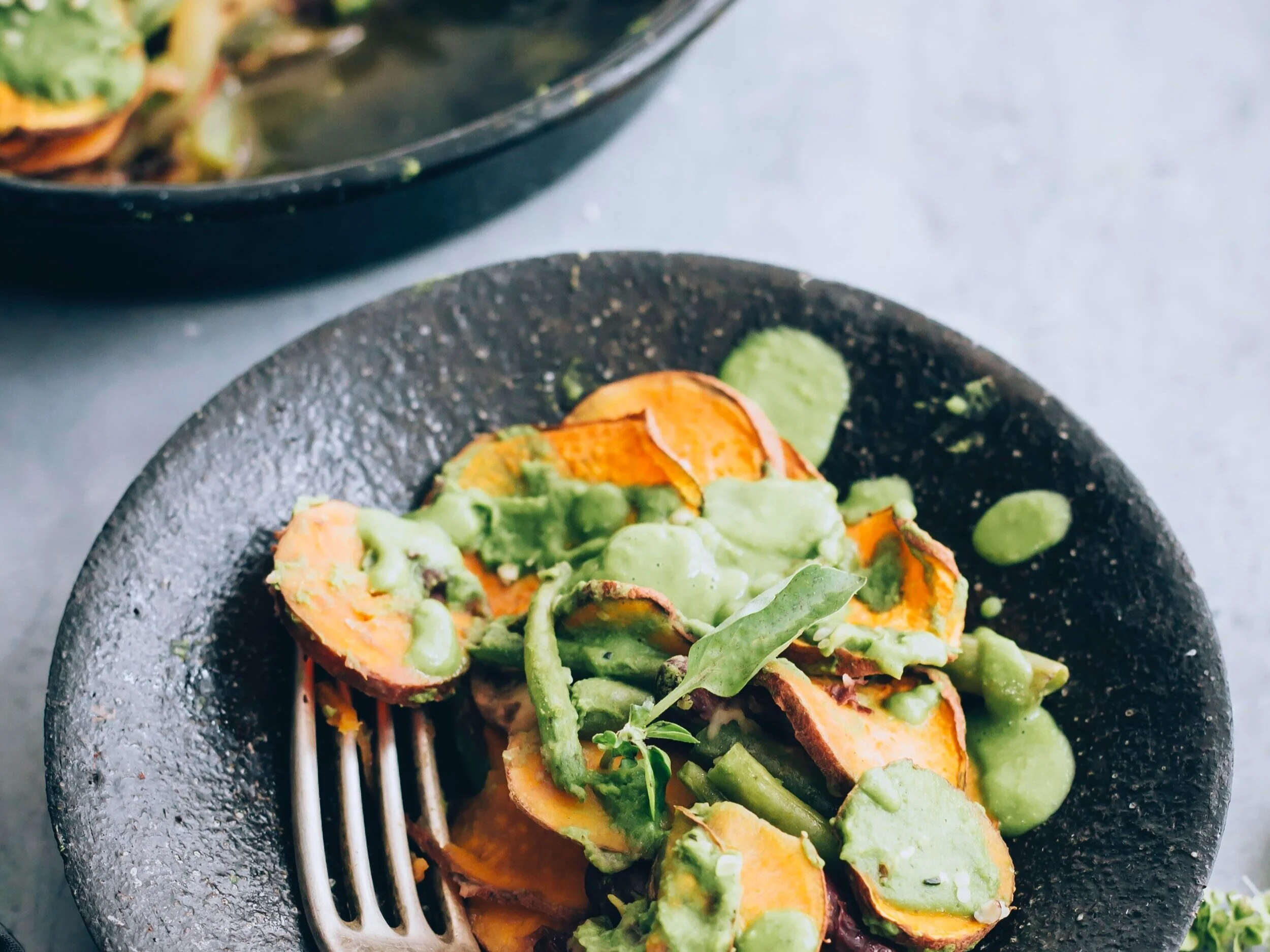 Sweet Potato, Lentil & Kale Casserole