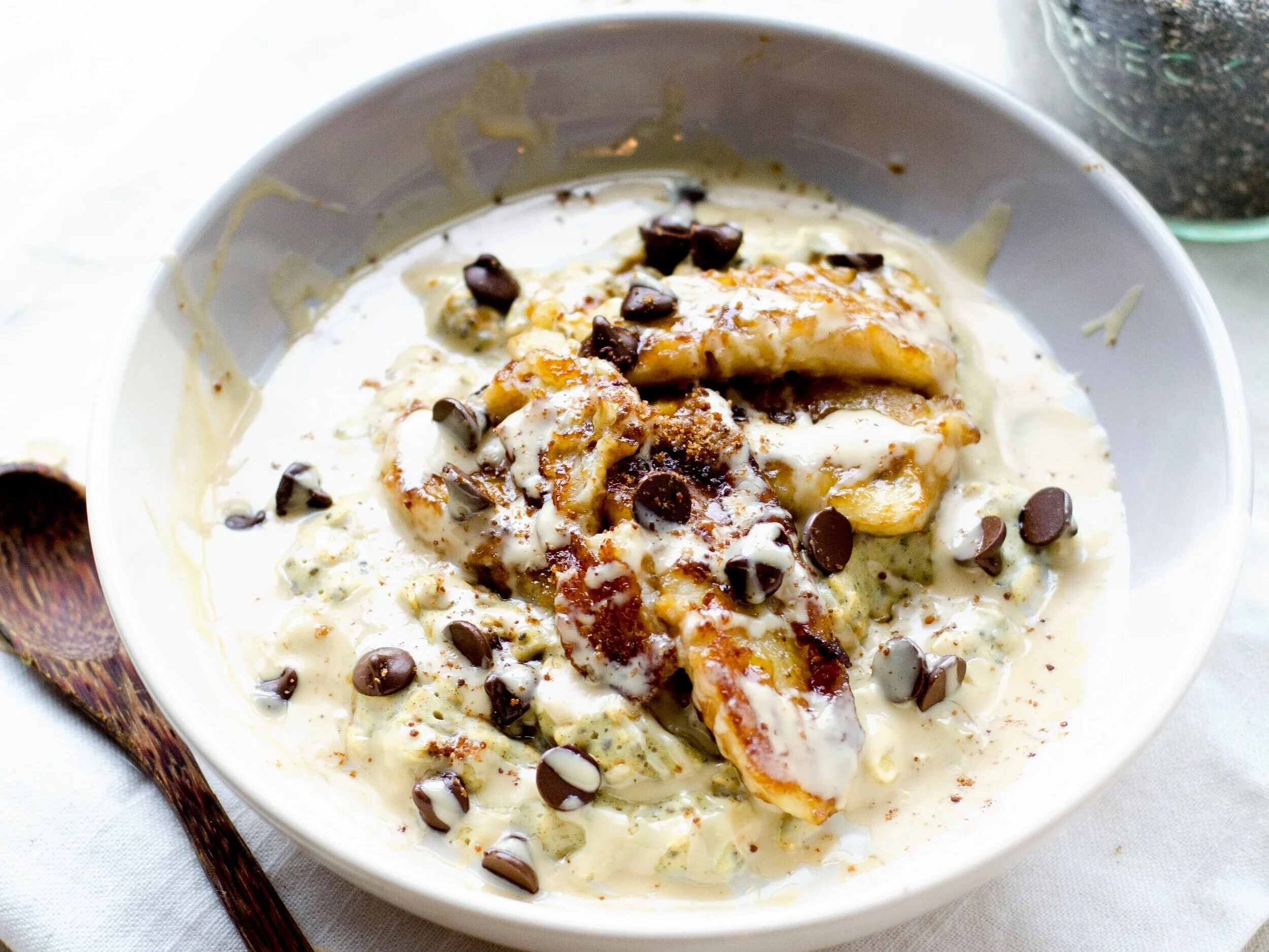 Chocolate Banana Cauliflower & Oats