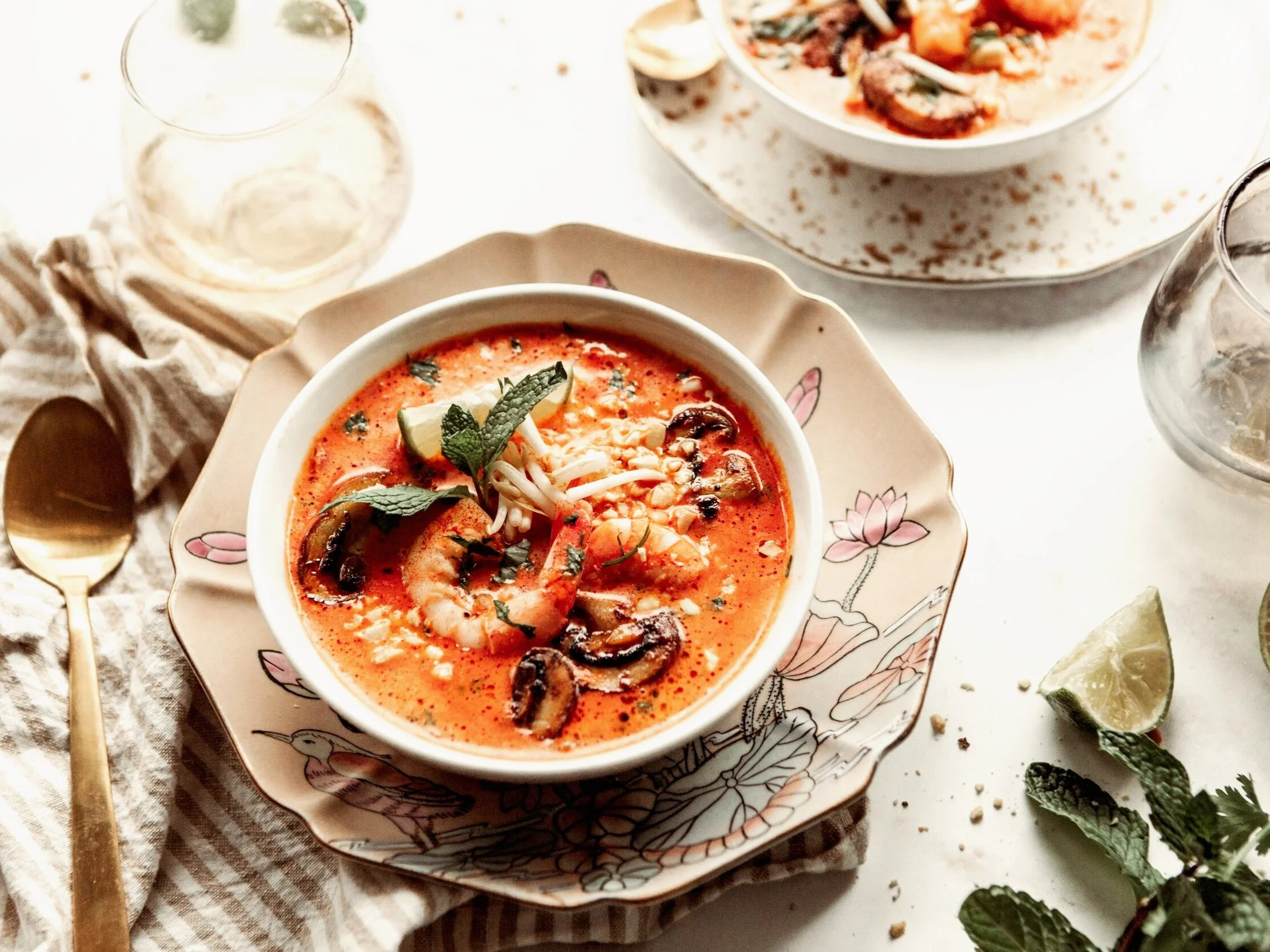 Thai Shrimp Curry Soup