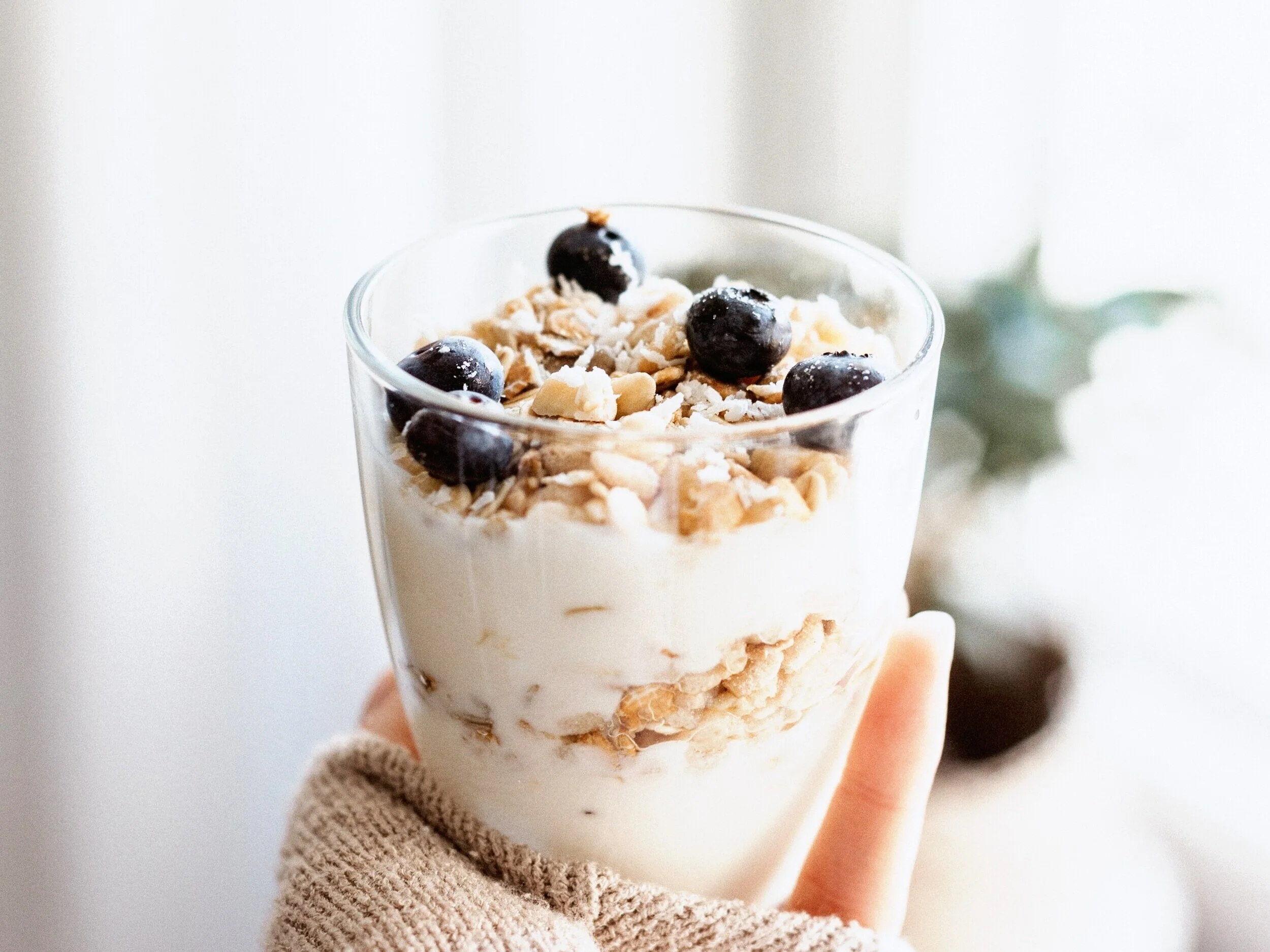 Blueberries Buckwheat Parfait