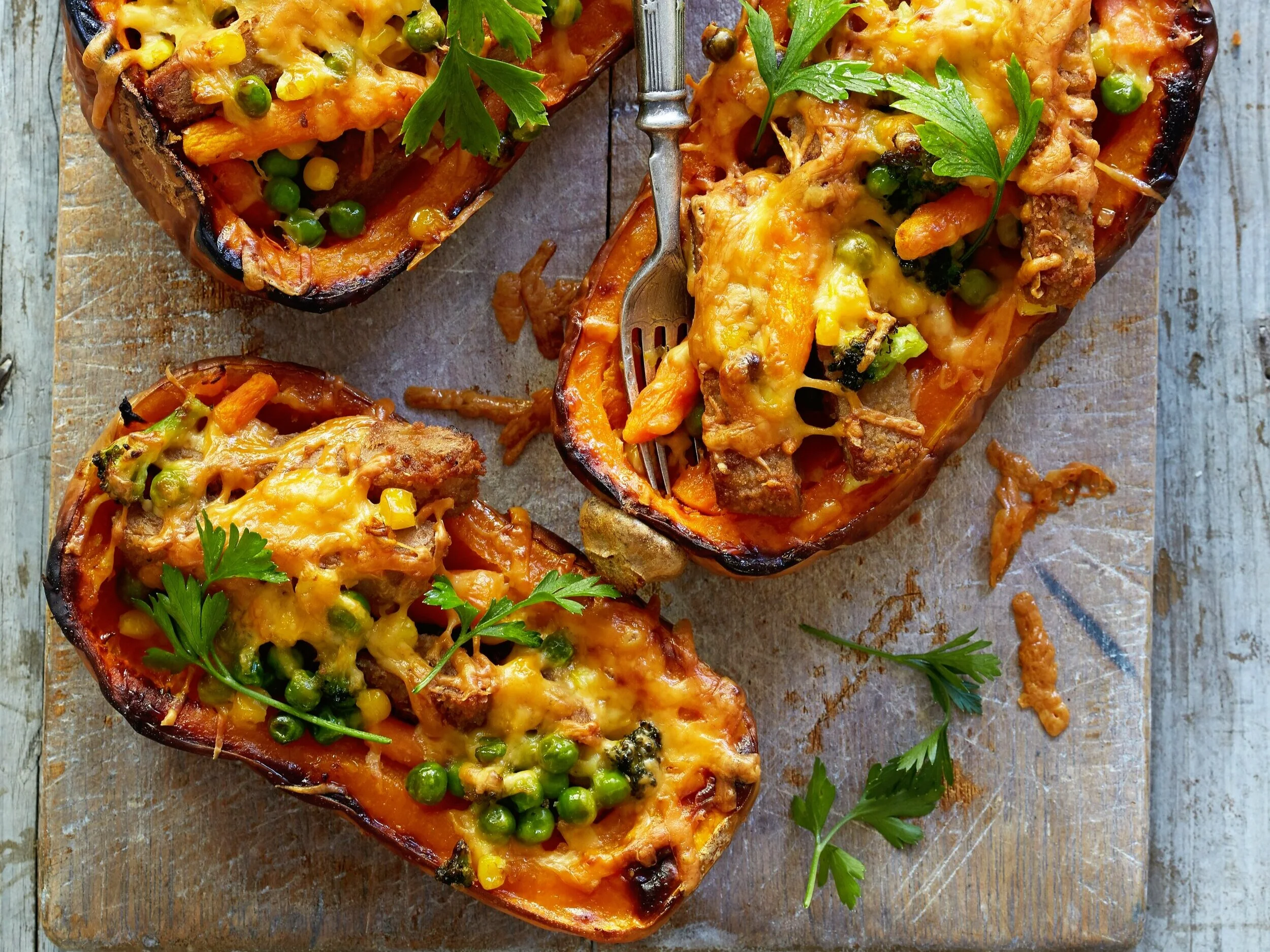 Winter Stuffed Squash
