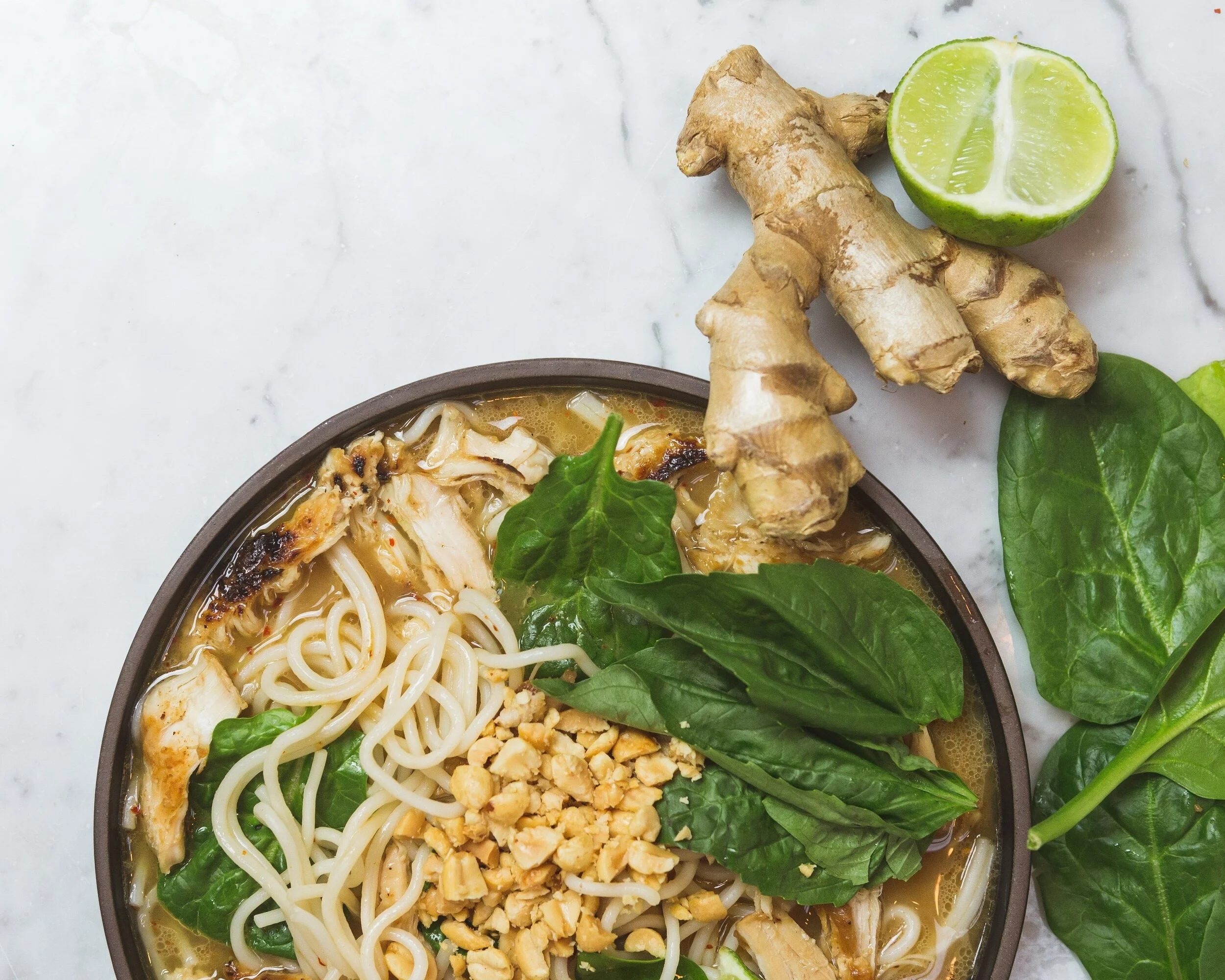 Ginger Chicken Noodle Soup