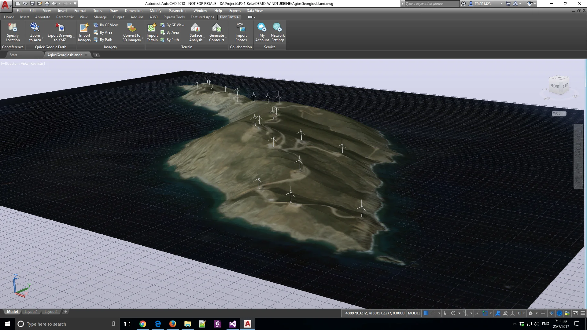 Plex.Earth: Import 3D terrain and imagery from Google Earth to AutoCAD