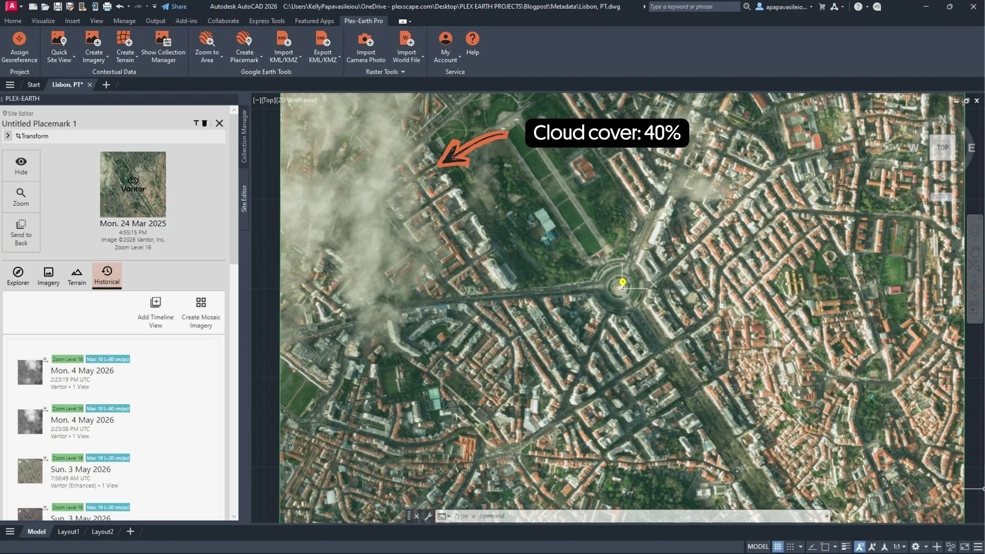 Metadata: Cloud Cover