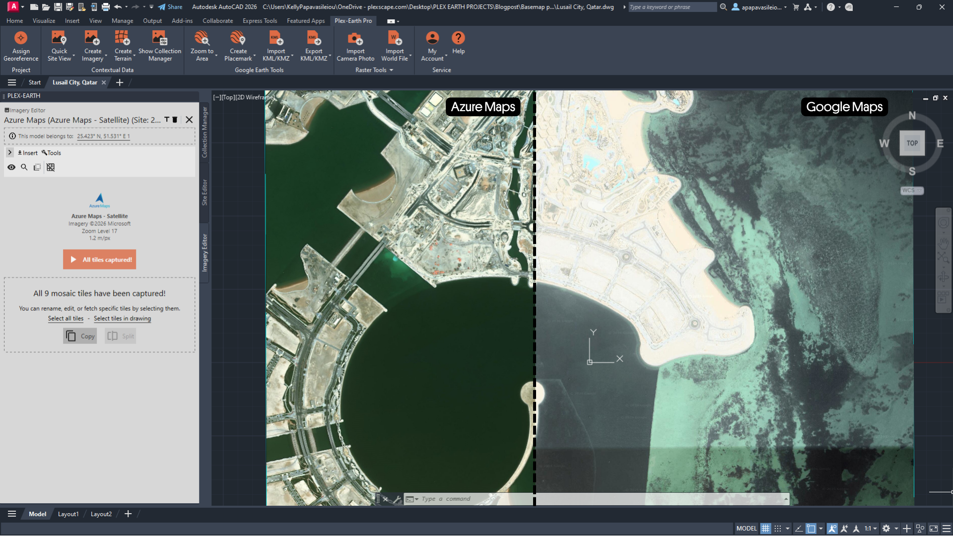 Azure Maps vs Google Maps