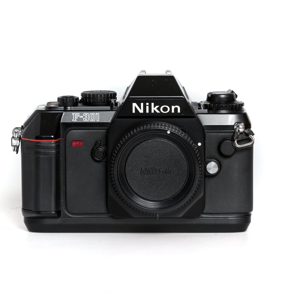 Lens Nikon F 301 Film Nikon F-301 Without Lens Film Photography