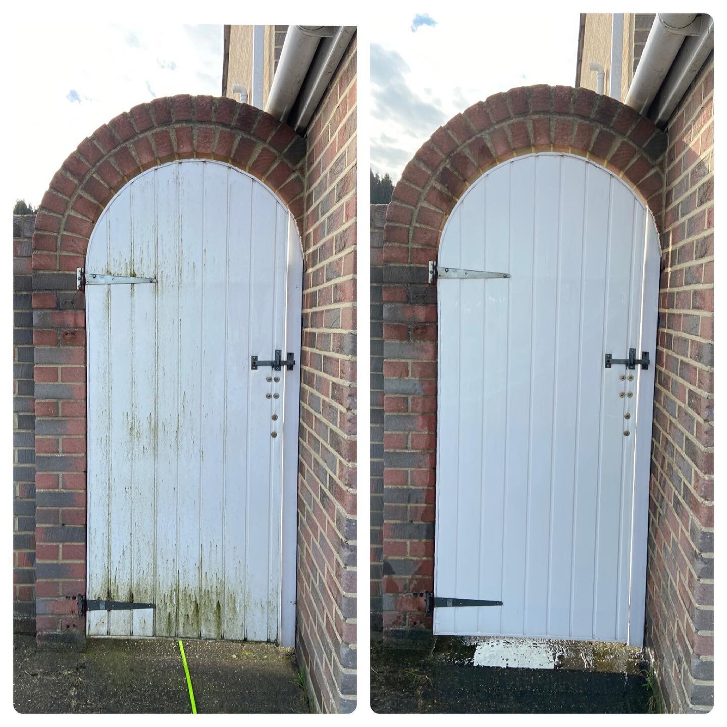 #upvc #cleaning #hamworthy #poole #purewater #beforeandafter #water #windowcleaning #dorset