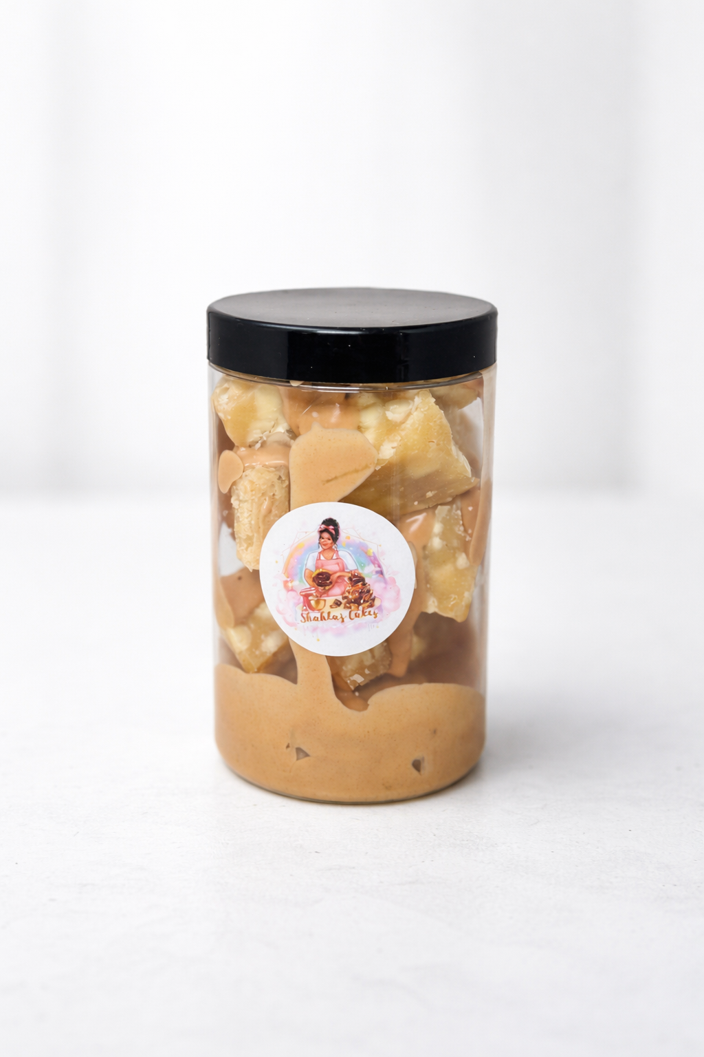 White Chocolate Blondie Jars