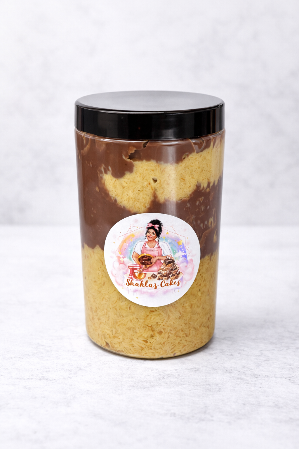 Dubai Pistachio Kanafeh Brownie Jar