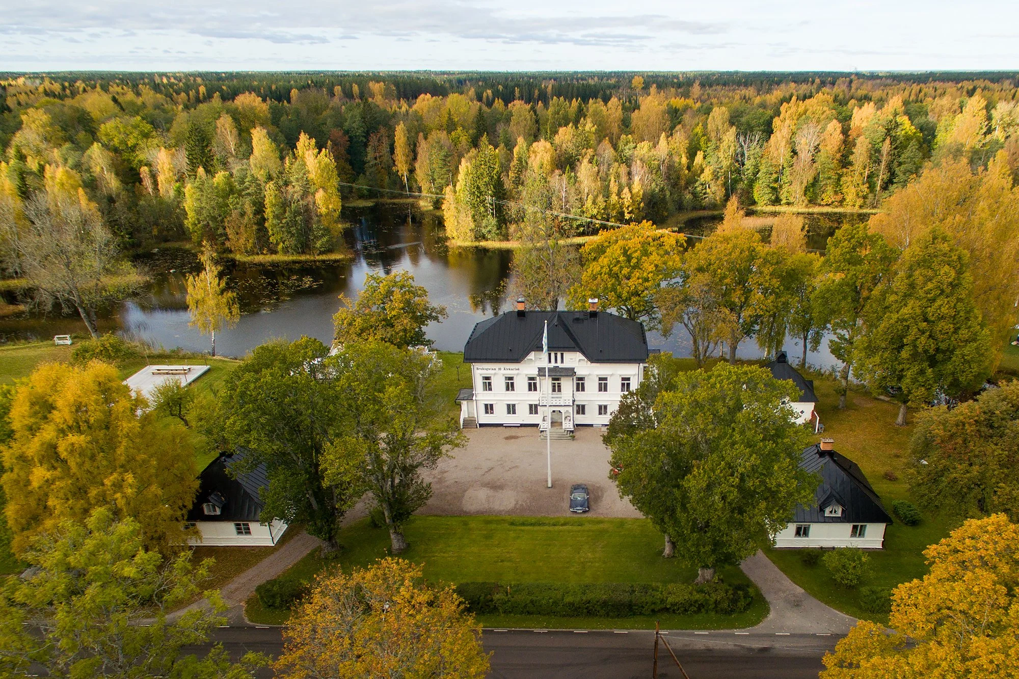 Ren vacker höstdag på ett underbart retreat på Susannas underbara herrgård.