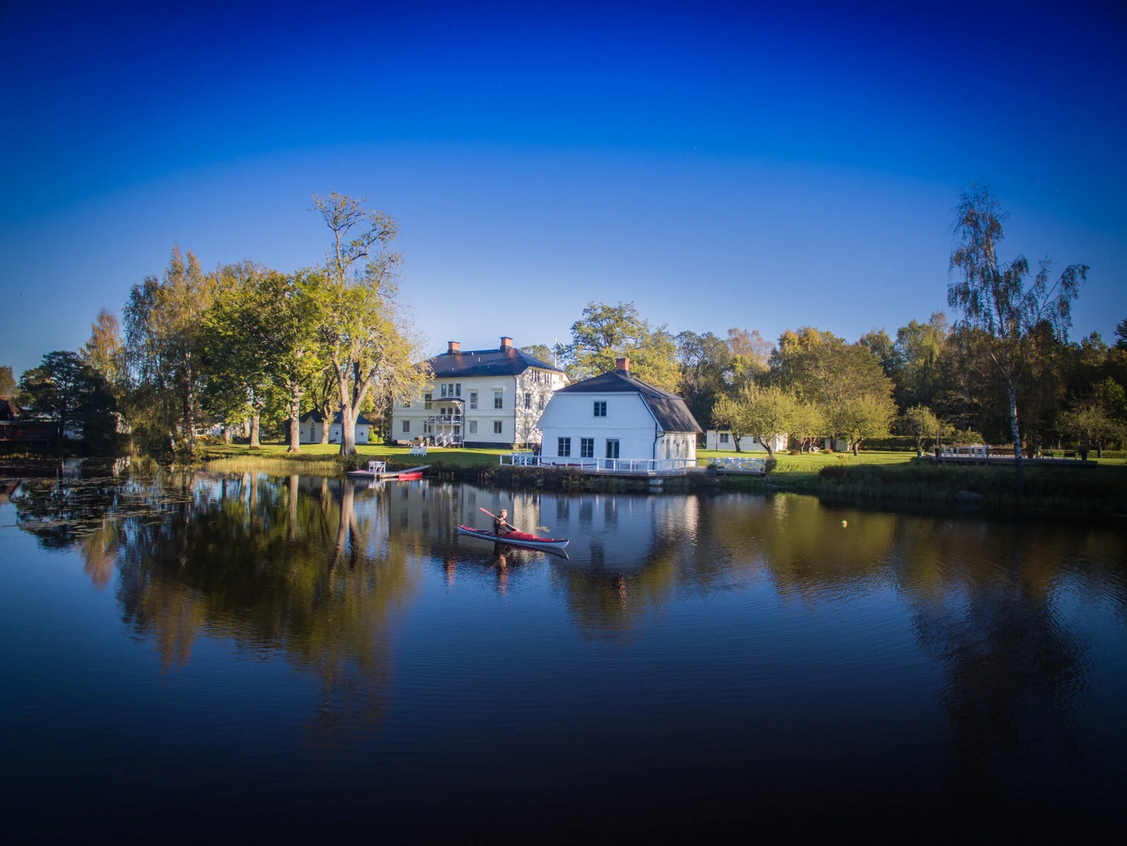 En bild från början av oktober från ett underbart retreat på Susannas underbara herrgård.