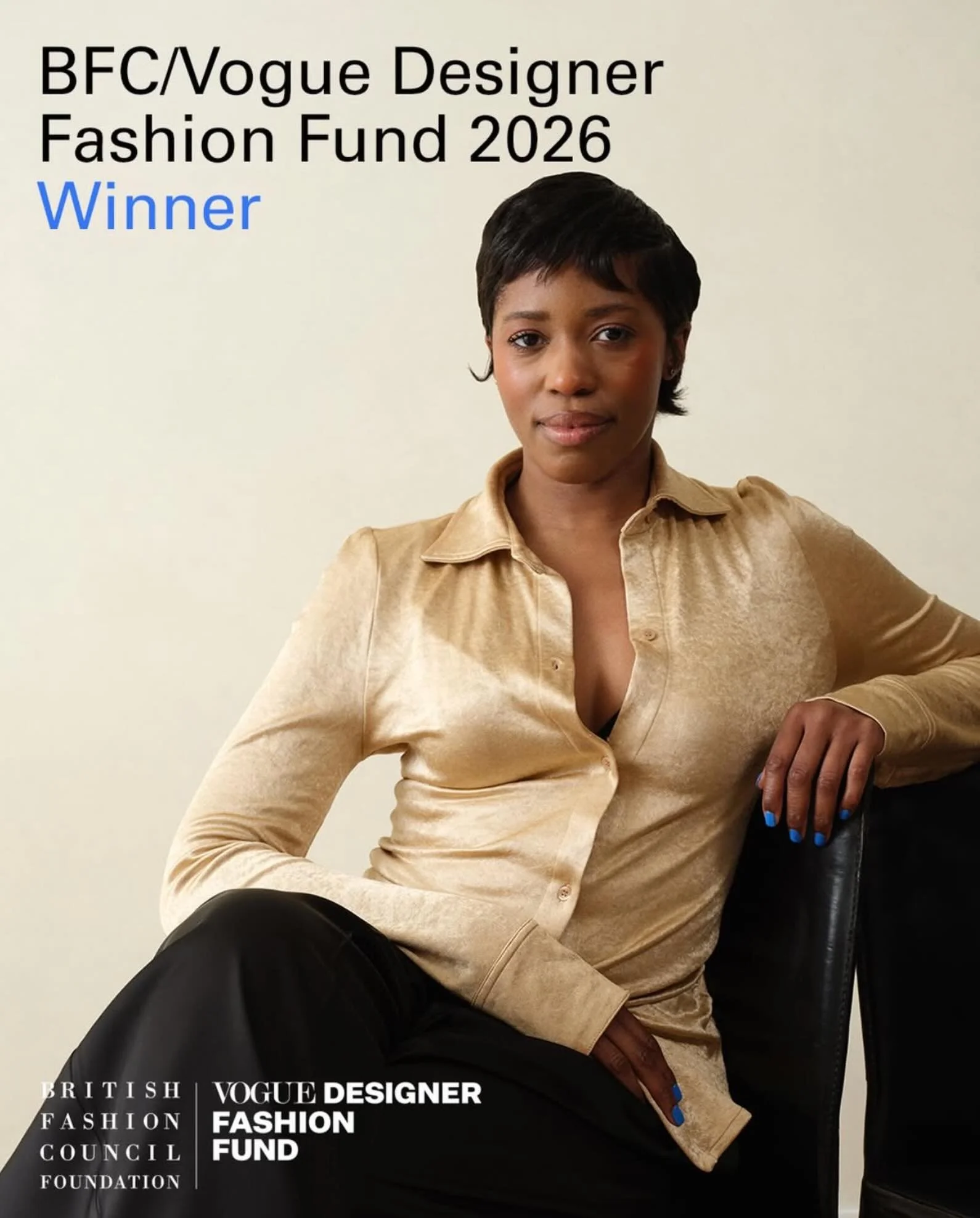 Village is delighted to announce that&nbsp;@biancasaunders&nbsp;is the winner of the BFC/Vogue Designer Fashion Fund 2026

@britishfashioncouncil&nbsp;@britishvogue

The BFC/Vogue Designer Fashion Fund, part of the BFC Foundation, identifies and acce