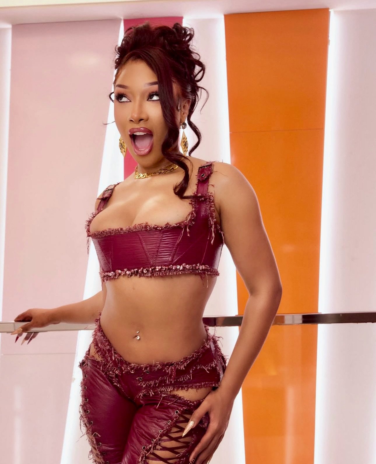 Women of @dreaming_eli 
Megan Thee Stallion wears SS26 
Styled by @yunsienyc 

Paris Paloma wears AW26
Styled by @aldenejohnson 

JADE wears AW25 
Styled by @kekohainswheeler 

Holly Humberstone wears AW26
Styled by @lgrovesss 

Leigh-Anne wears SS26