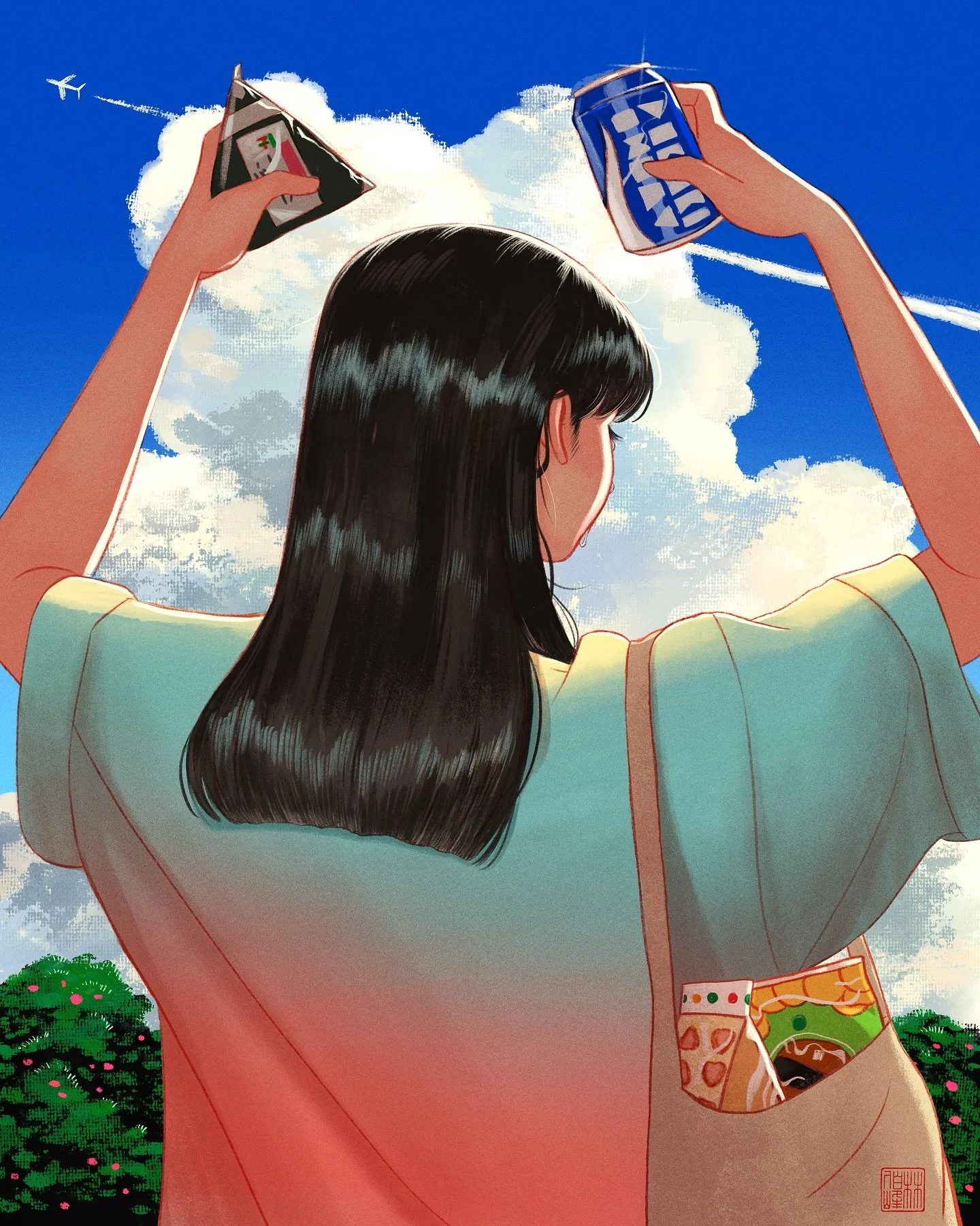 Obligatory Konbini Run ✨🍙🍰🍠🧋🍦

This artwork will be the Patreon reward for October. Only available in October! 

Check my link in the bio for join my Patreon

#art #illustration #japan #konbini #patreon #tokyo