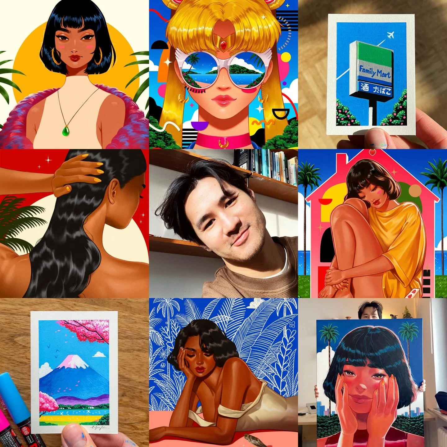 Recap of my illustration journey in 2025. I tried a lot of new mediums this year which I&rsquo;m really proud of, especially acrylics. More mini #posca illustrations are on the way!

Thank you for everyone working with me and supporting me. I can&rsq