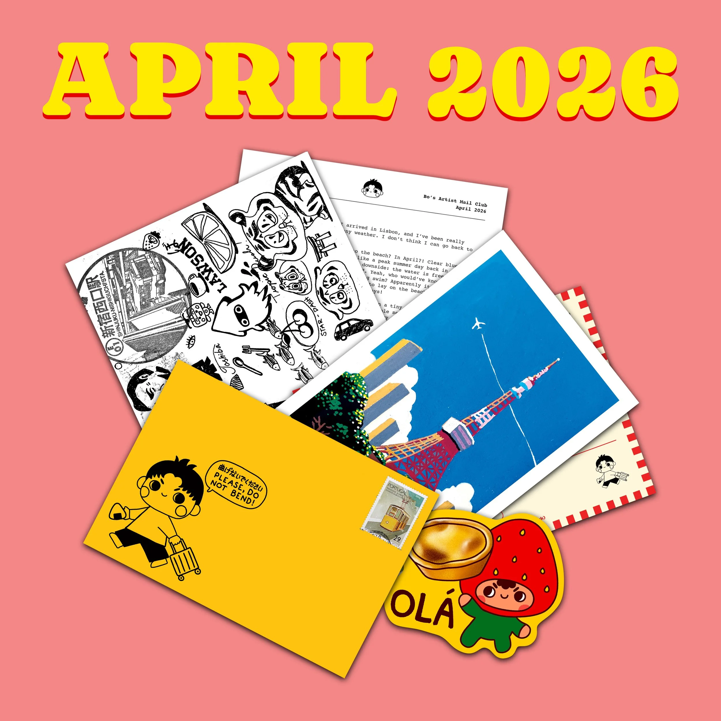 Art Mail: April 2026