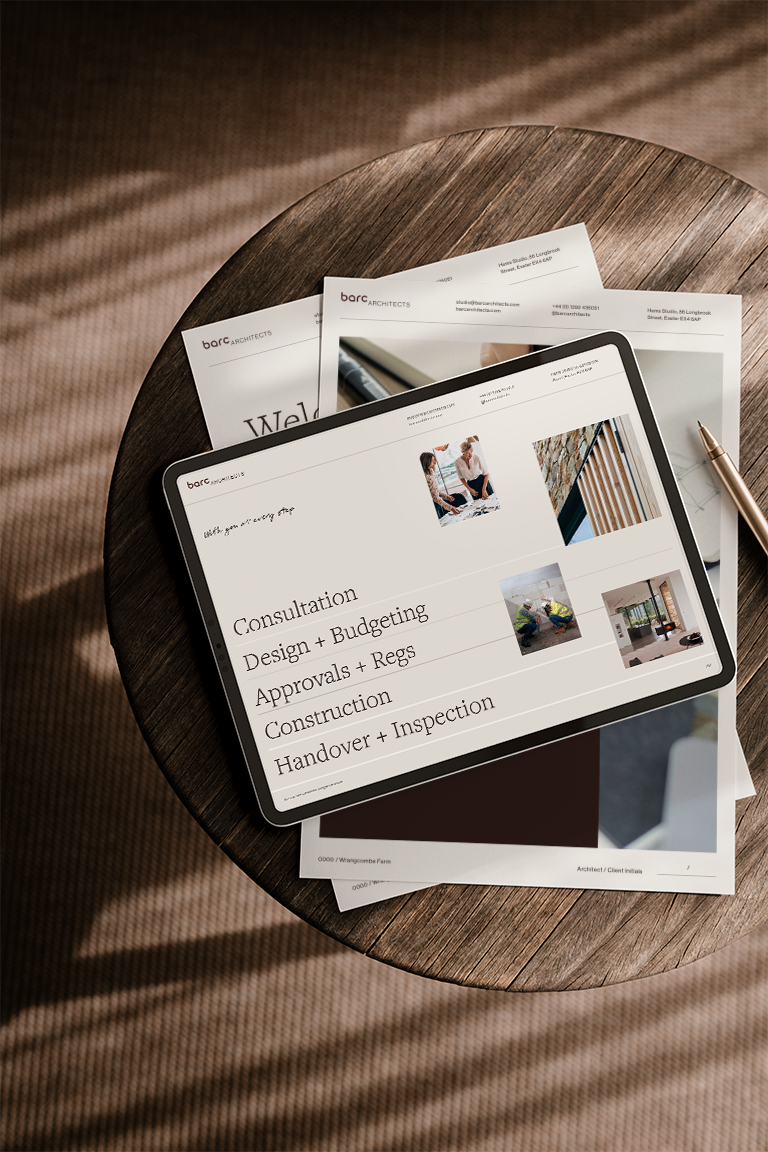 Brand Style Guide | Barc Architects | Bespoke Branding