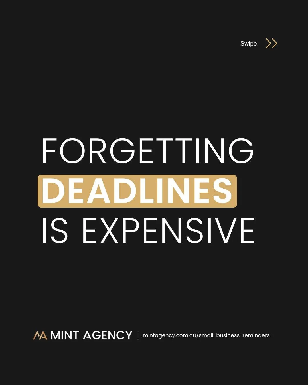 🛑 Missed deadlines in business can be expensive. 

Between ATO obligations, Super Guarantee dates and trying to actually market your business, things slip through the cracks. It&rsquo;s not a lack of hustle, it&rsquo;s a lack of headspace. 🤯 

We c