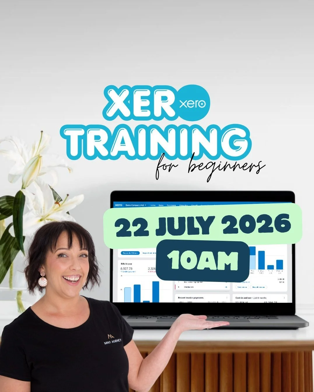 This Wednesday, join Lisa for a focused, 2 hour in person Xero training session designed specifically for small business owners and beginners. With over 13 years of hands on experience in Xero, Lisa will show you how to navigate Xero confidently, spe