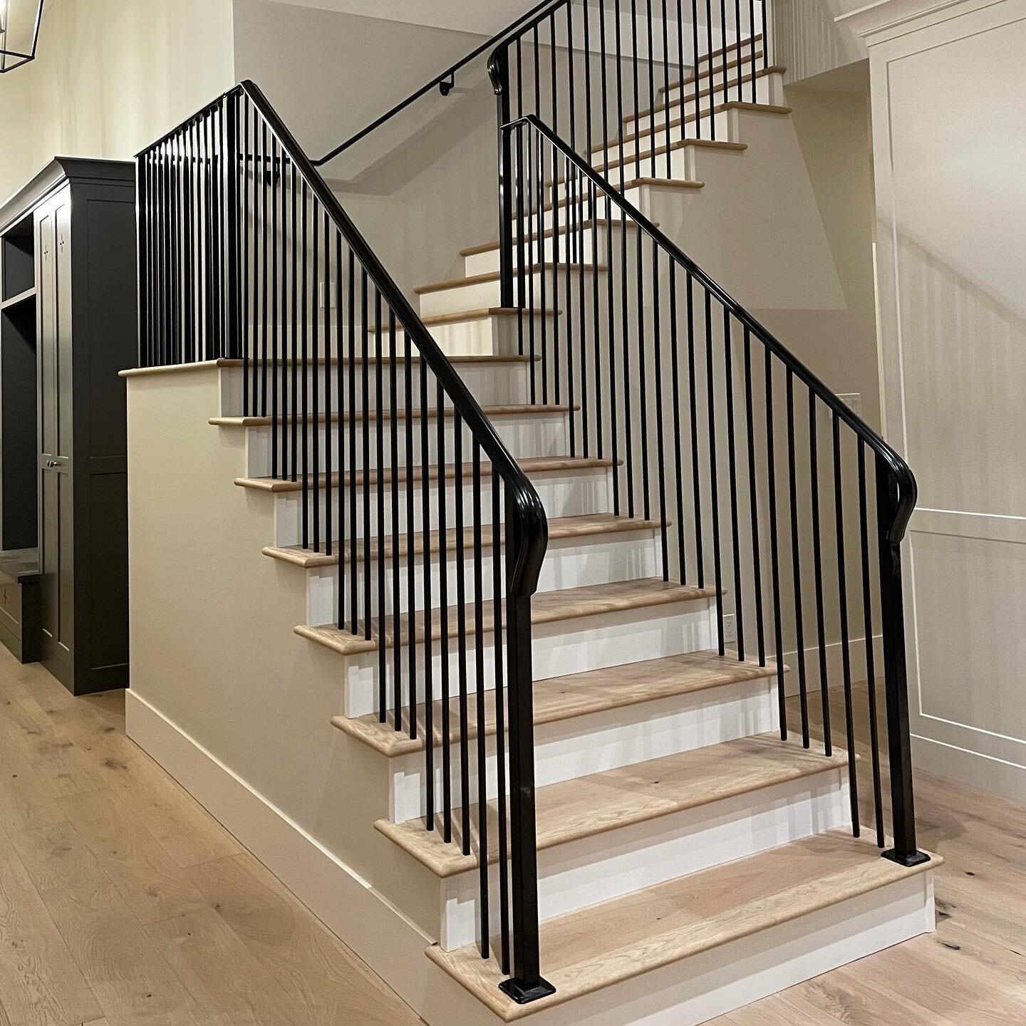 Interior Railings in a brand new house build