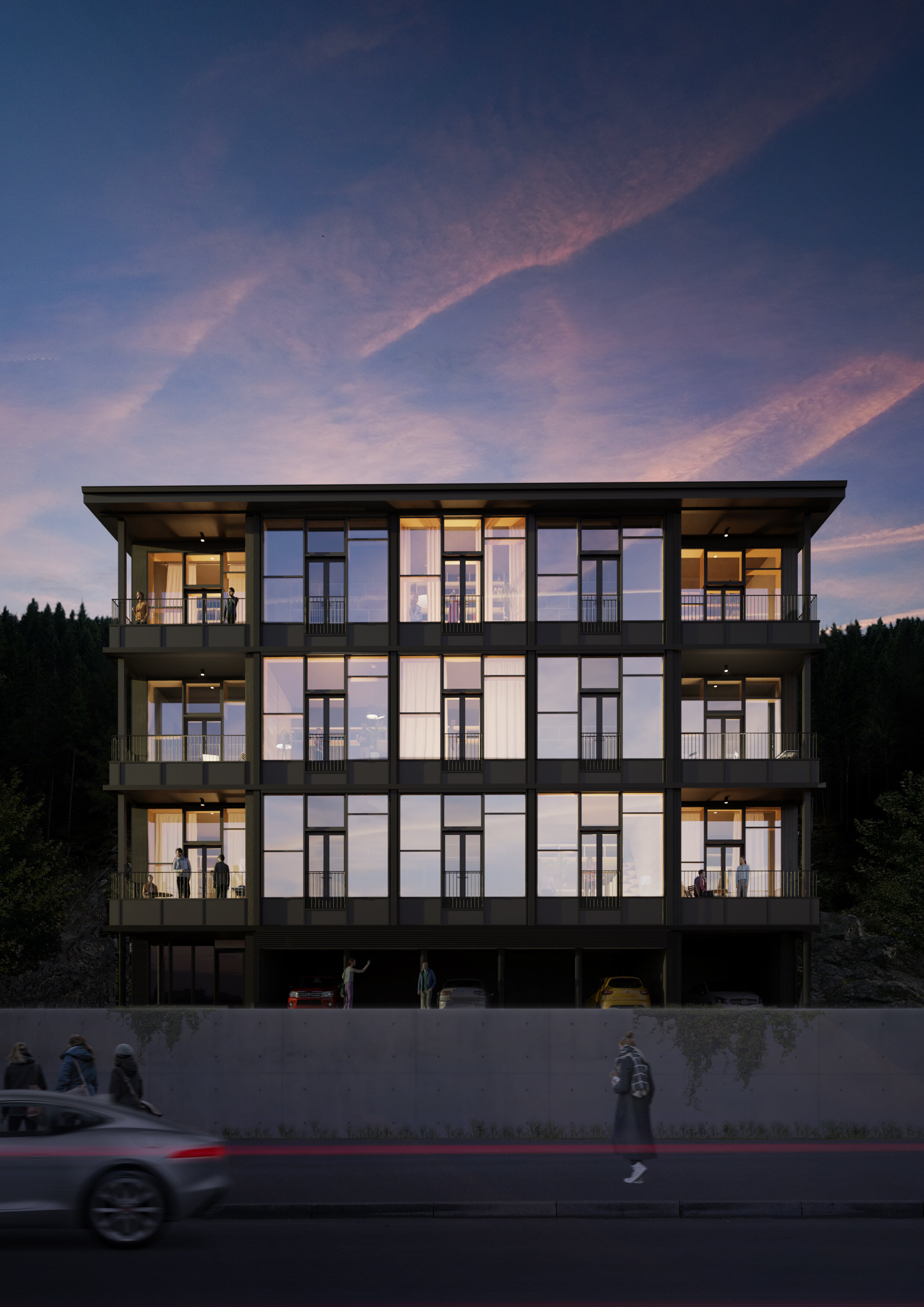  Studio K43. Illustrasjon: Arki Arkitekter 